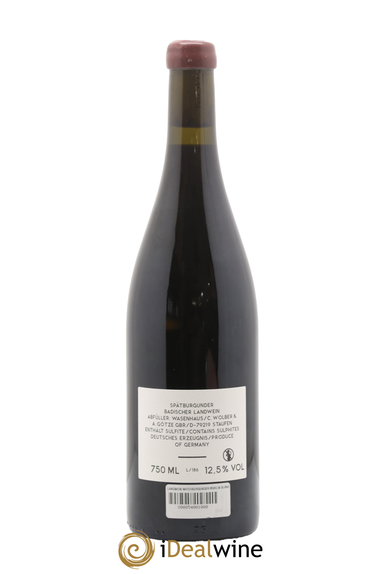 Allemagne  Spätburgunder Mohlin Wasenhaus 2018 - Lotto di 1 bottiglia - 1