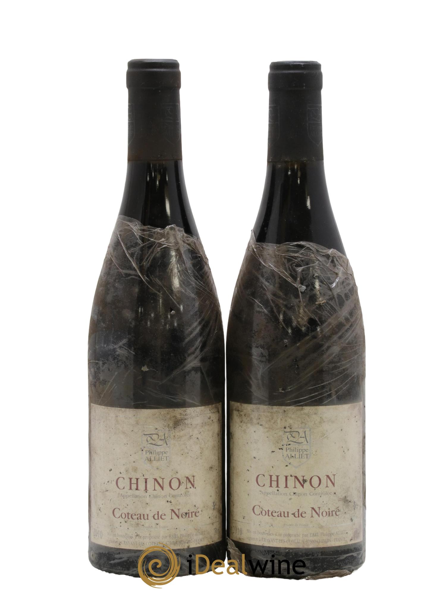 Chinon Coteau de Noiré Philippe Alliet 2010 - Posten von 2 Flaschen - 0