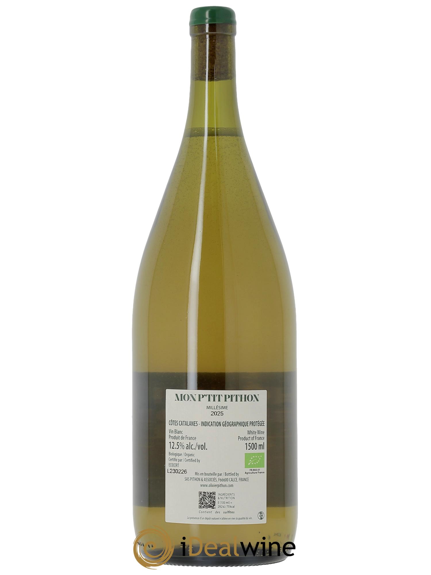 Côtes Catalanes Olivier Pithon Mon P'tit Pithon  2025 - Lotto di 1 magnum - 1
