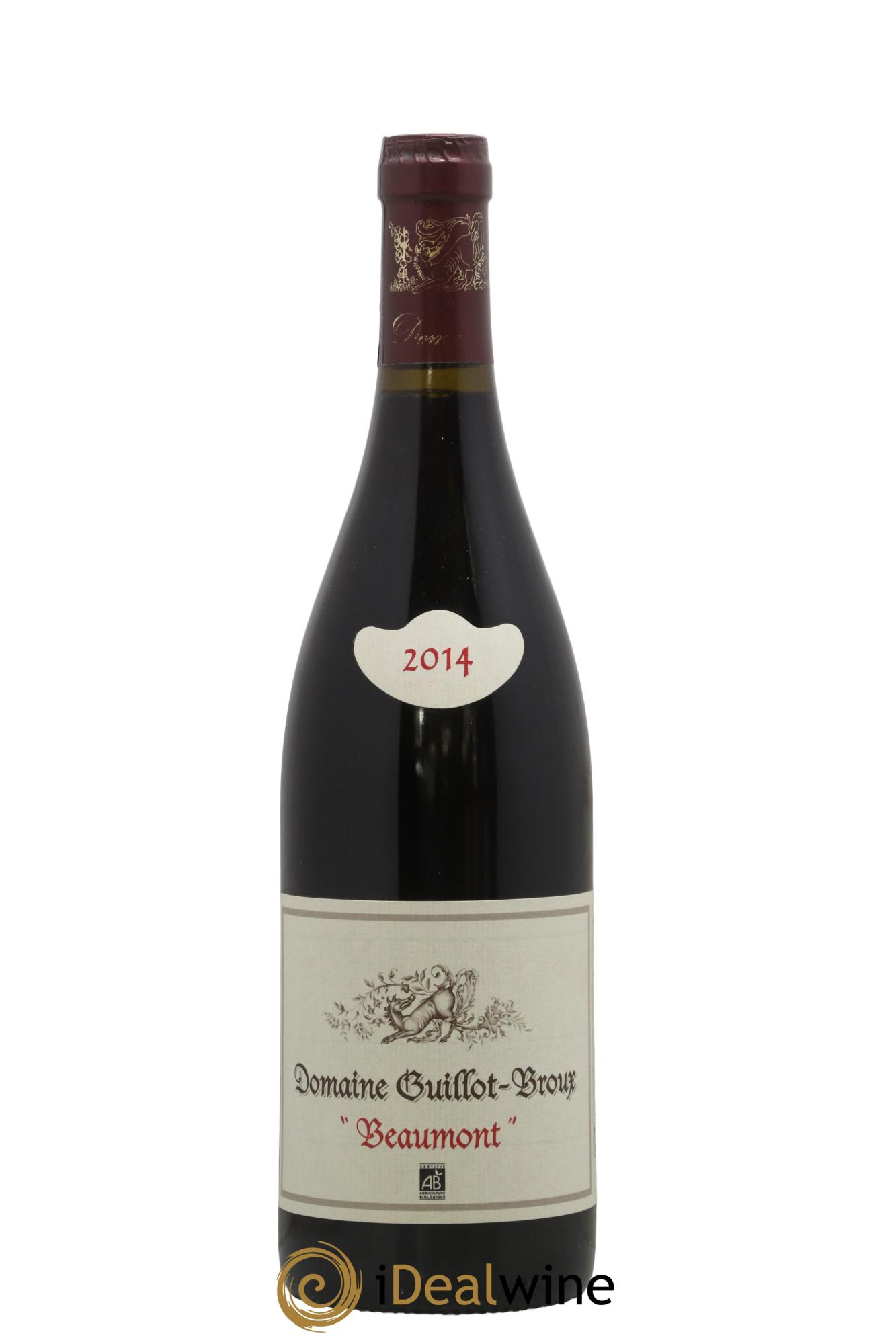 Mâcon-Cruzille Beaumont Guillot-Broux (Domaine) 2014 - Lot de 1 bouteille - 0