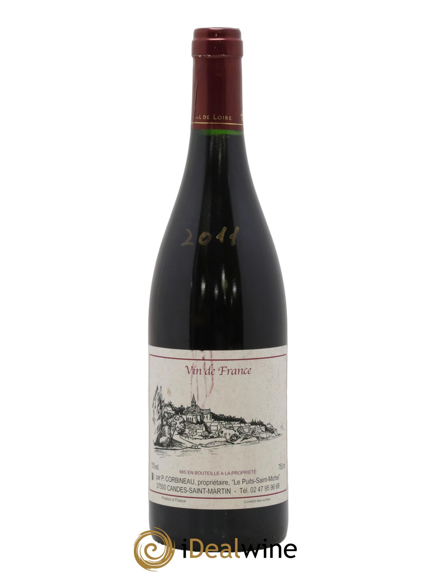 Vin de France Patrick Corbineau 2011 - Lot de 1 bouteille - 0