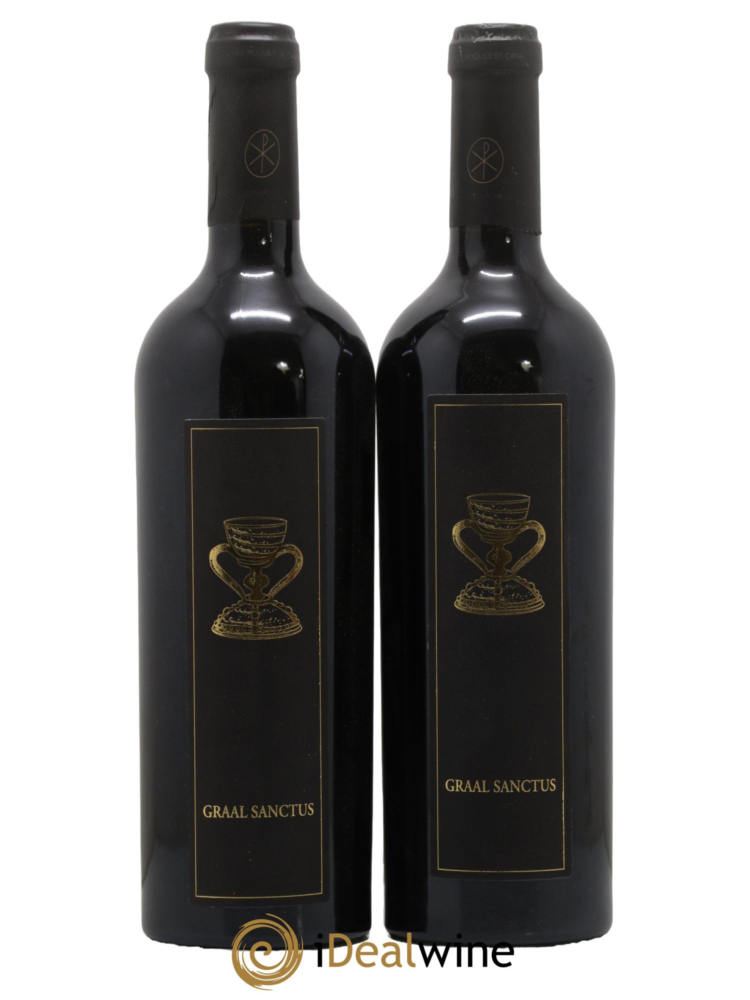 Cahors Graal Sanctus Domaine Les Roques de Cana 2016 - Lot de 2 bouteilles - 0