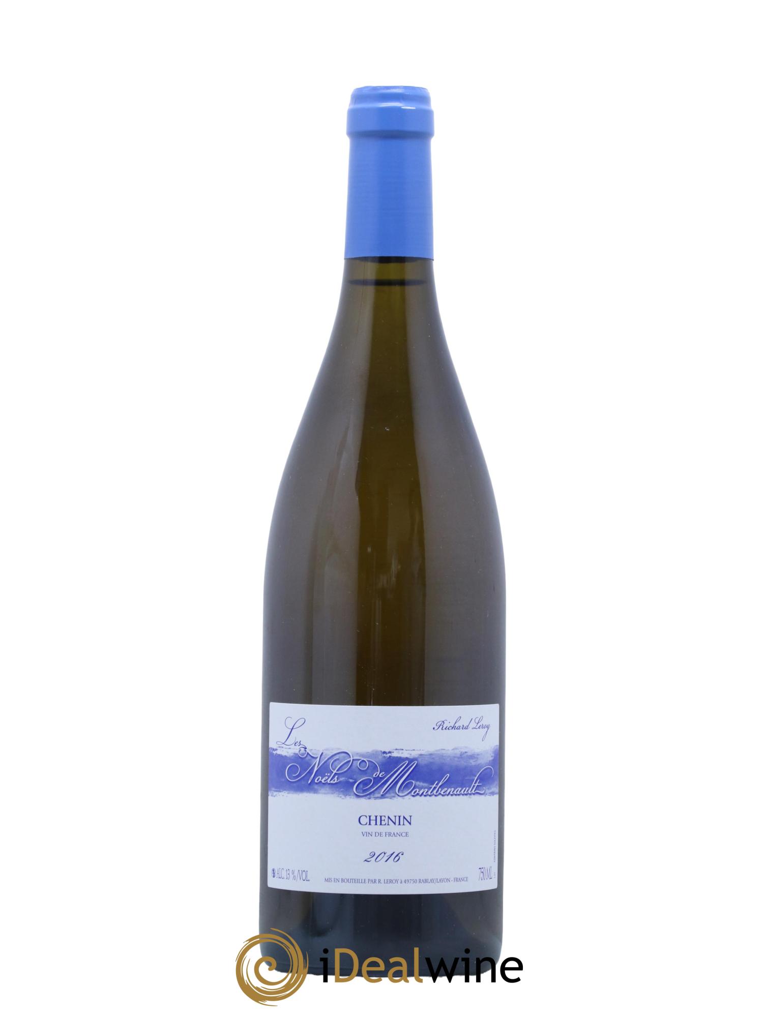 Vin de France Les Noëls de Montbenault Richard Leroy 2016 - Lot de 1 bouteille - 0