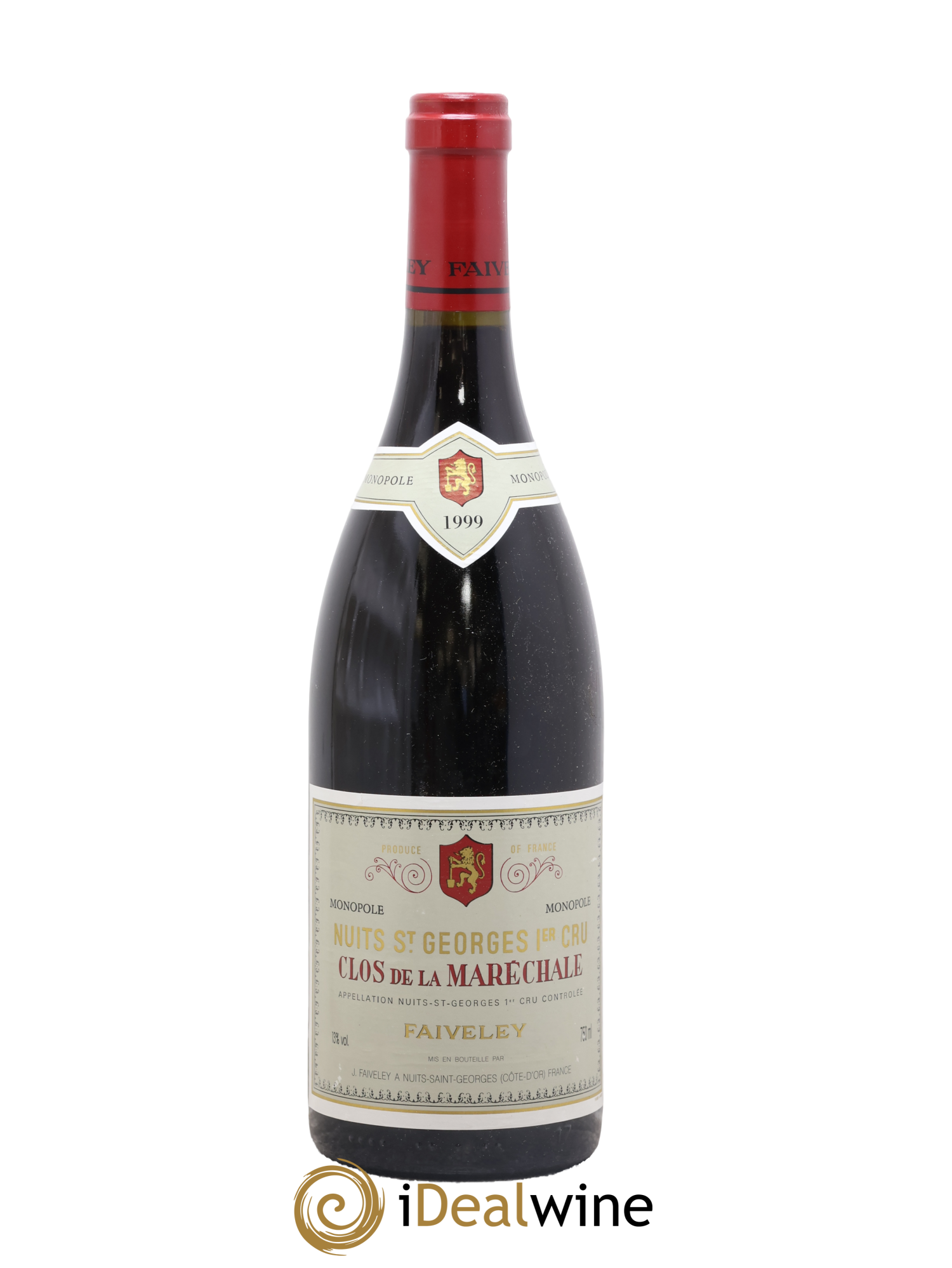 Nuits-Saint-Georges 1er Cru Clos de la Maréchale Faiveley 1999 - Posten von 1 Flasche - 0