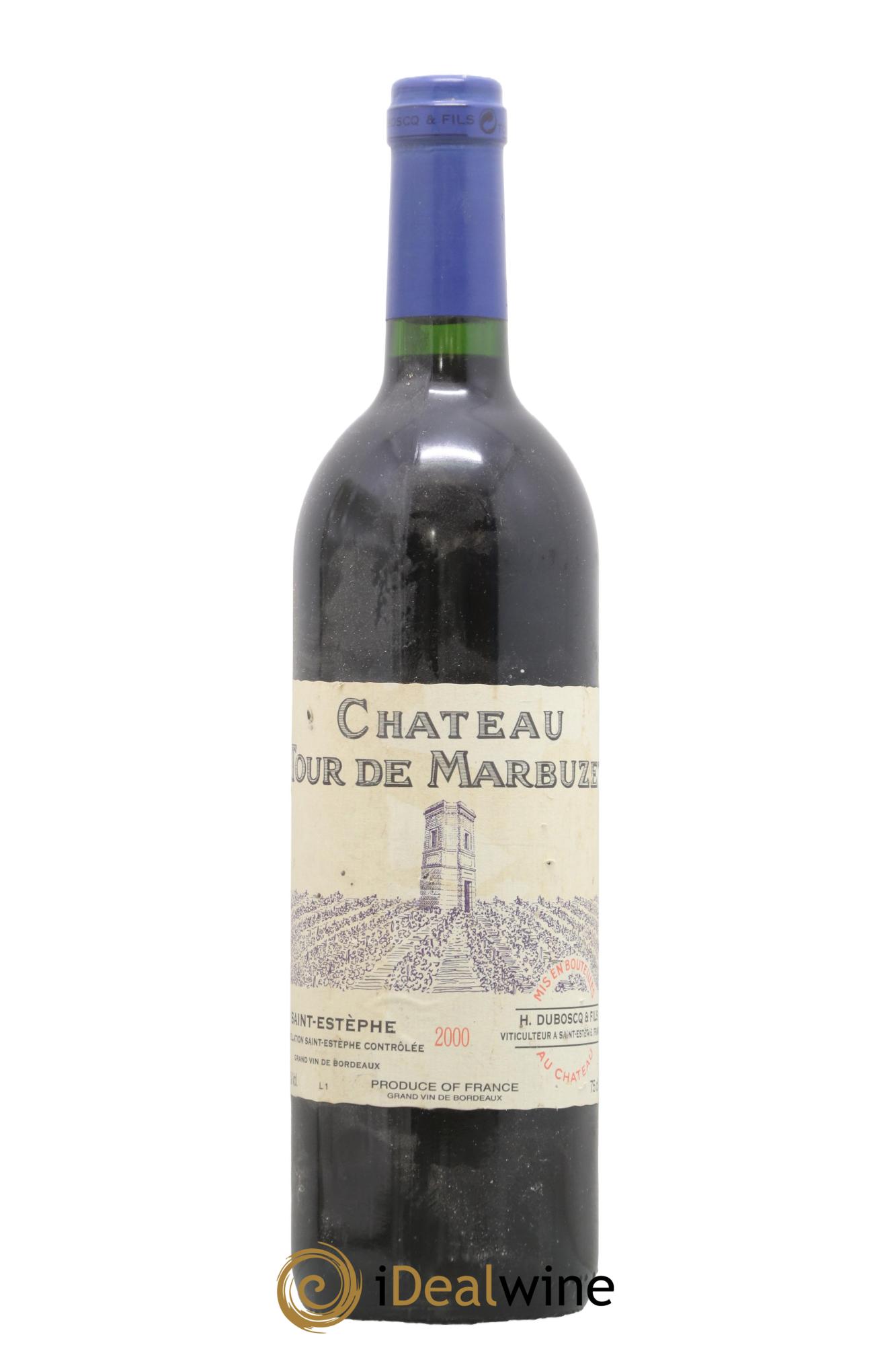 Château Tour de Marbuzet 2000 - Lotto di 1 bottiglia - 0