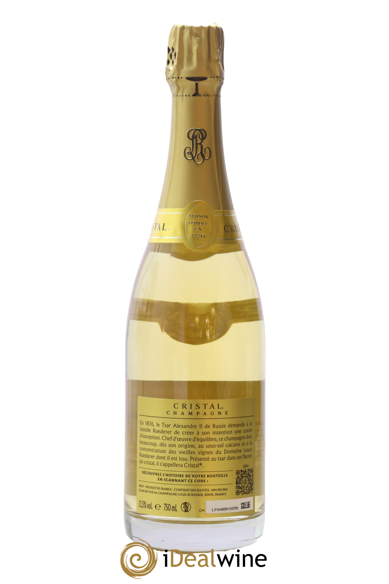 Cristal Louis Roederer 2016 - Lot de 1 bouteille - 1