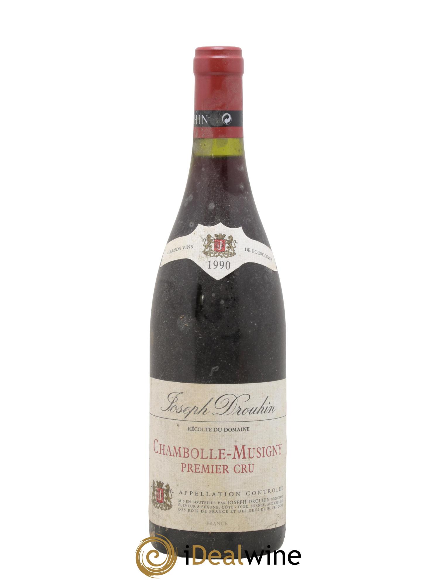 Chambolle-Musigny 1er Cru Joseph Drouhin 1990 - Posten von 1 Flasche - 0