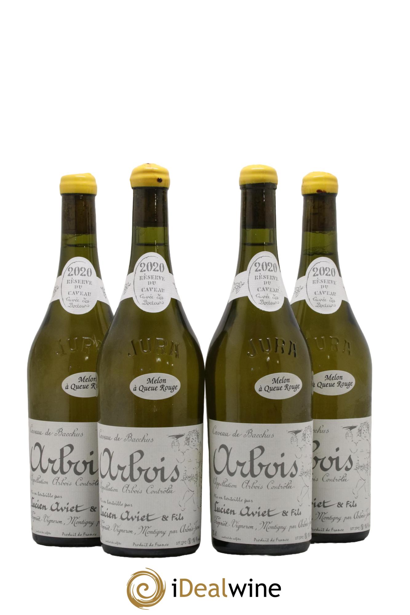 Arbois Melon à Queue Rouge Cuvée des Docteurs Lucien Aviet (Domaine) 2020 - Lot de 4 bouteilles - 0