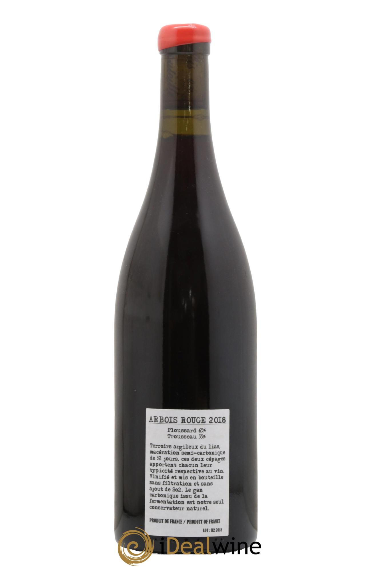 Arbois Ploussard Trousseau Adeline Houillon & Renaud Bruyère 2018 - Lot of 1 bottle - 1