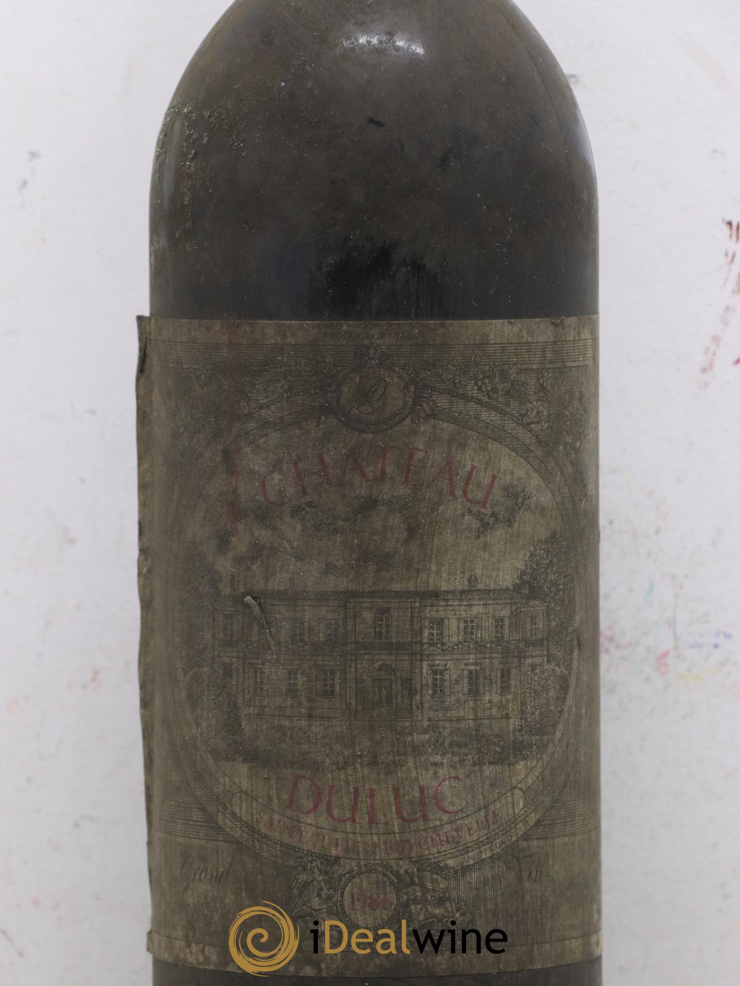 Duluc de Branaire Second Vin 1986 - Lot de 1 bouteille - 1