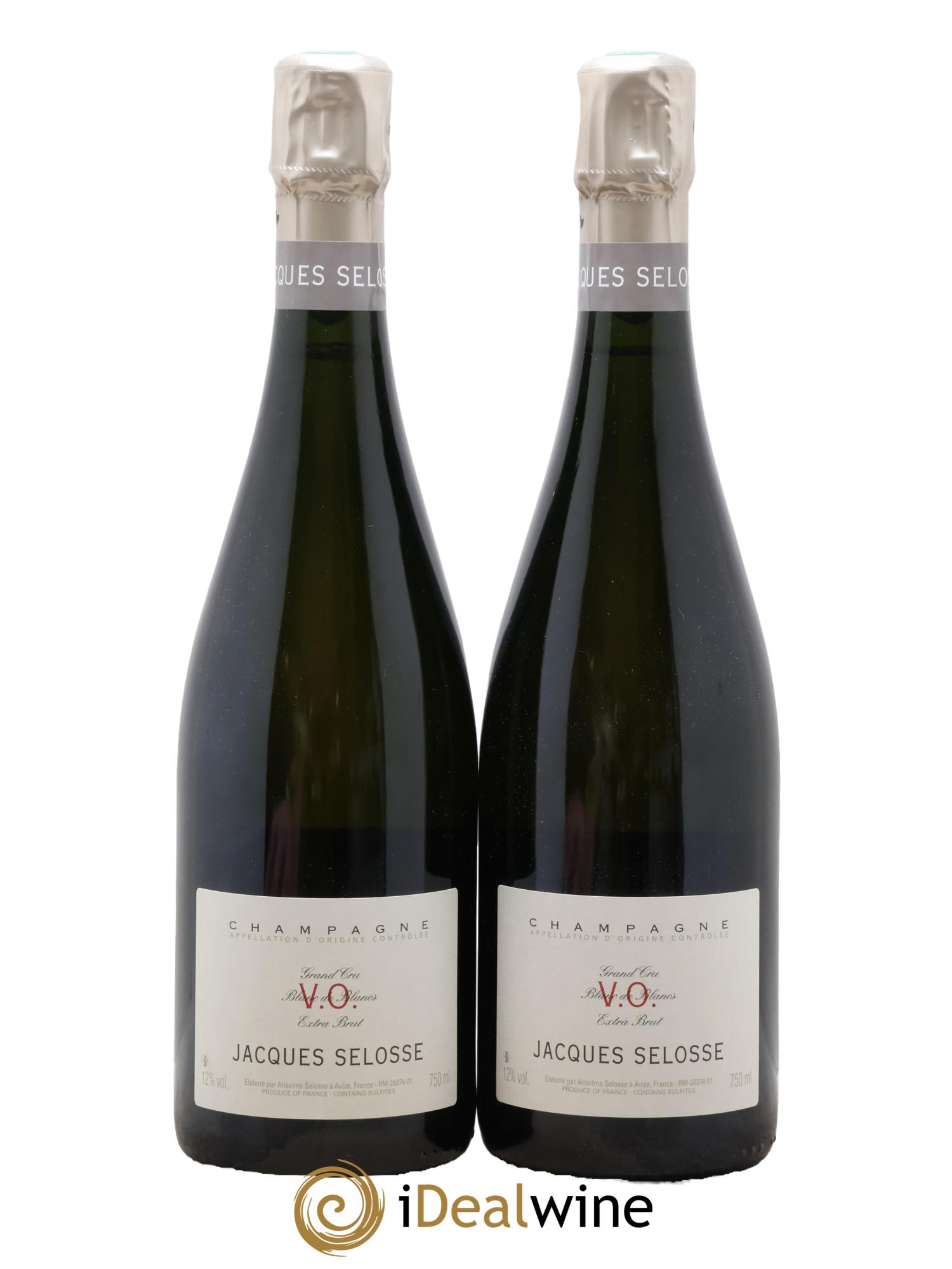 Version Originale Jacques Selosse - Lot of 2 bottles - 0
