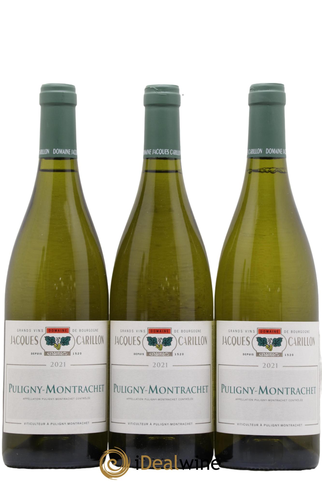 Puligny-Montrachet Jacques Carillon (Domaine) 2021 - Lot de 3 bouteilles - 0