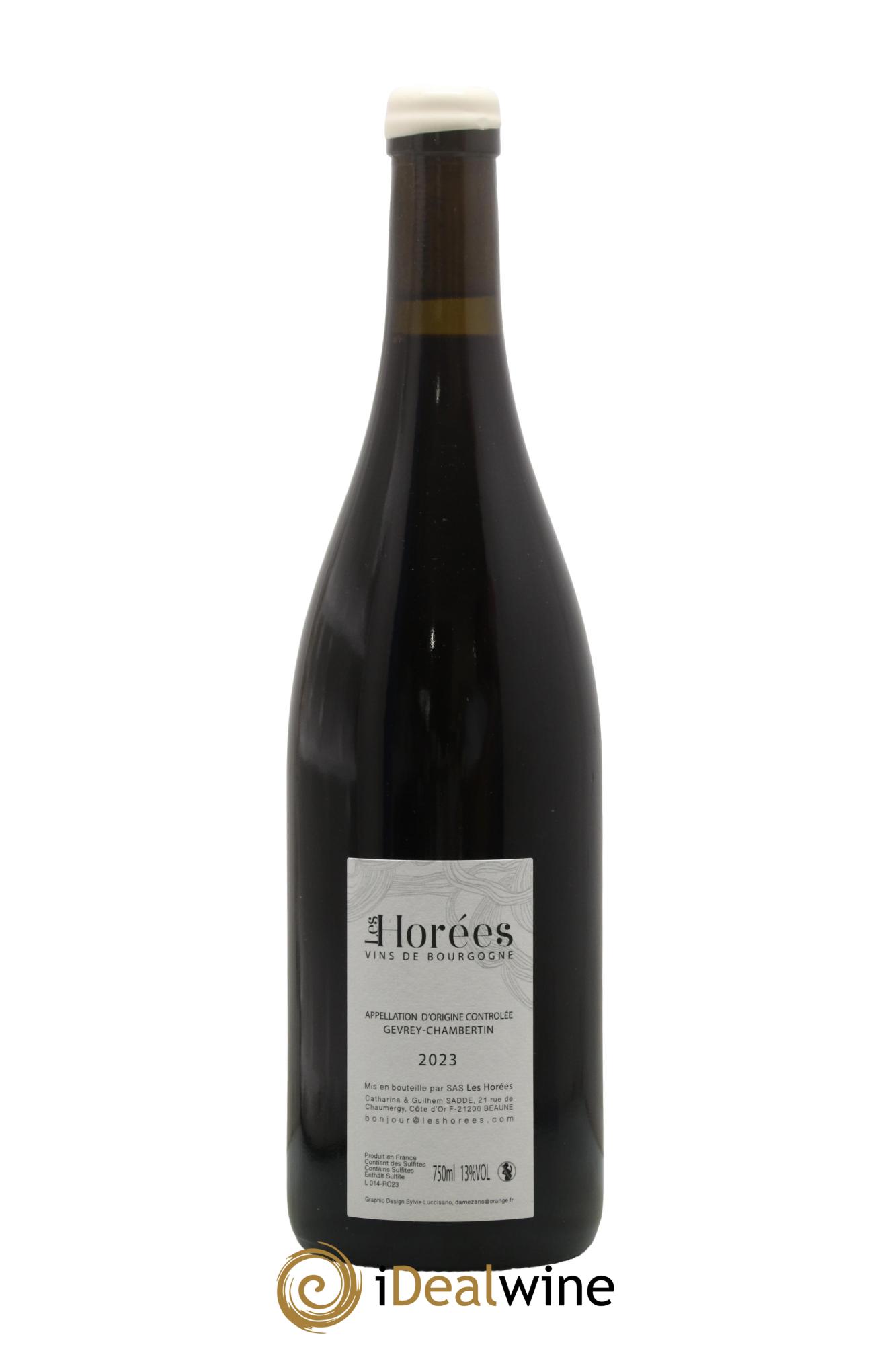 Gevrey-Chambertin J'écris ton nom Les Horées 2023 - Lotto di 1 bottiglia - 1