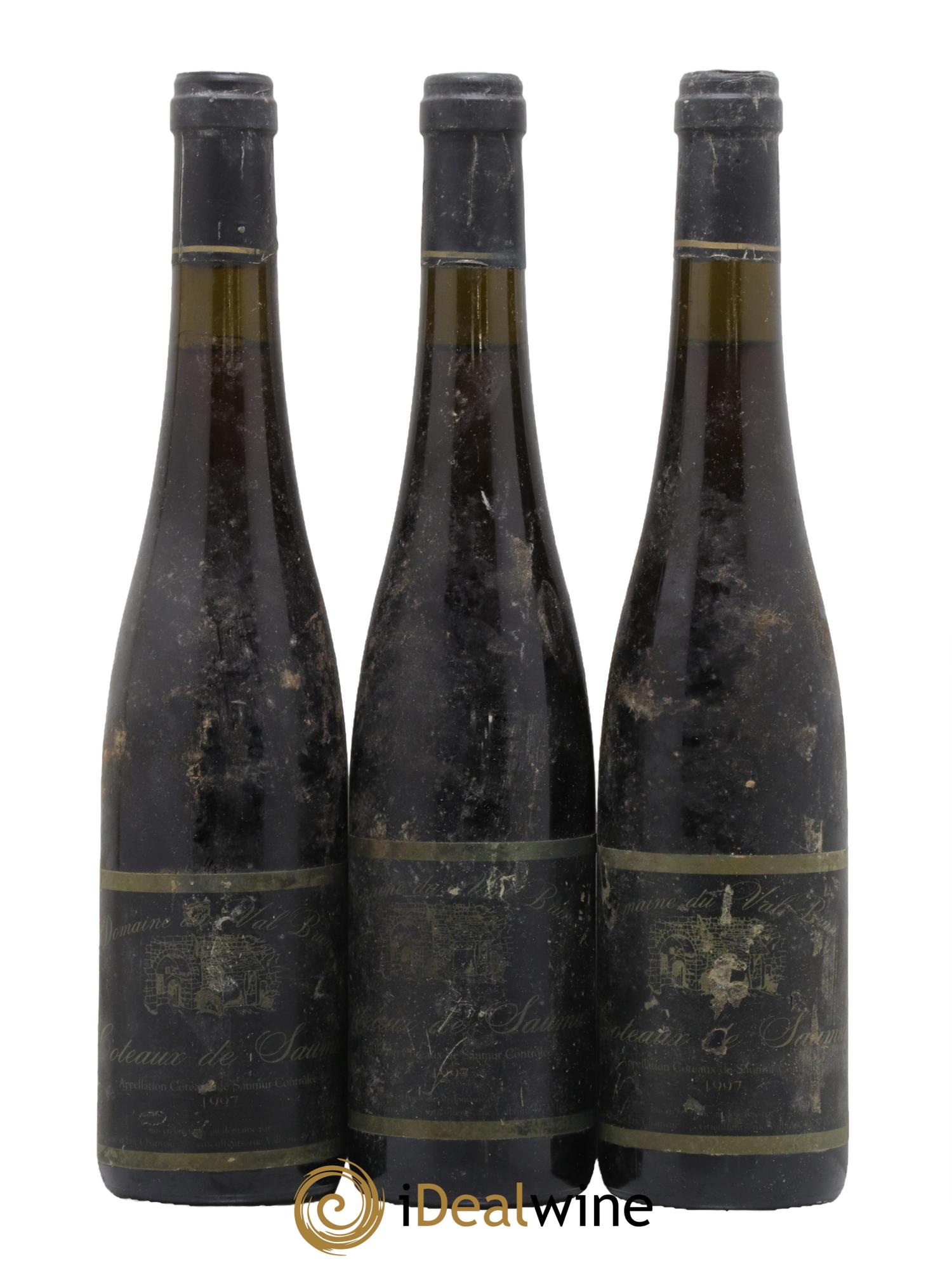 Coteaux de Saumur Domaine du Val Brun 1997 - Lot de 3 format 50cls - 0