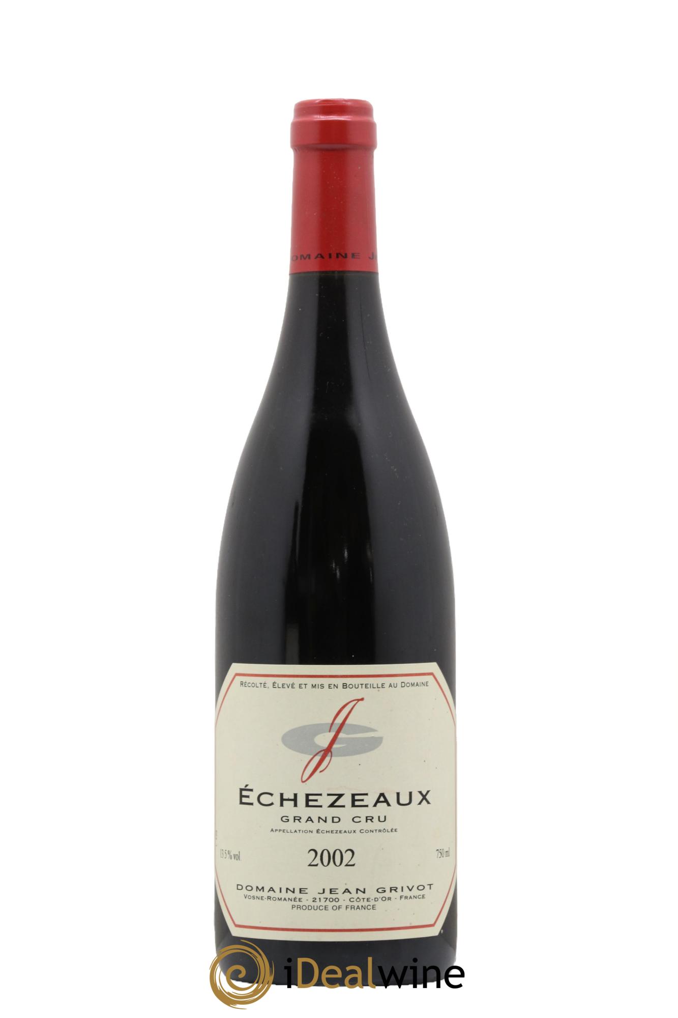 Echezeaux Grand Cru Jean Grivot 2002 - Posten von 1 Flasche - 0