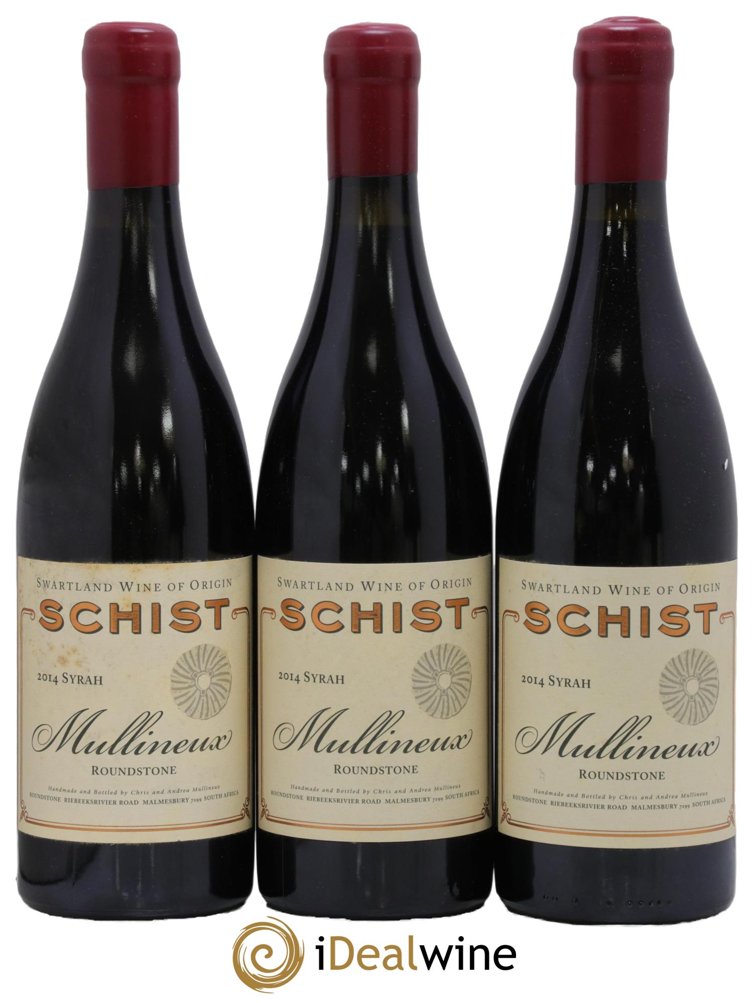 Swartland Mullineux & Leeu Single Terroir Schist Syrah 2014 - Posten von 3 Flaschen - 0
