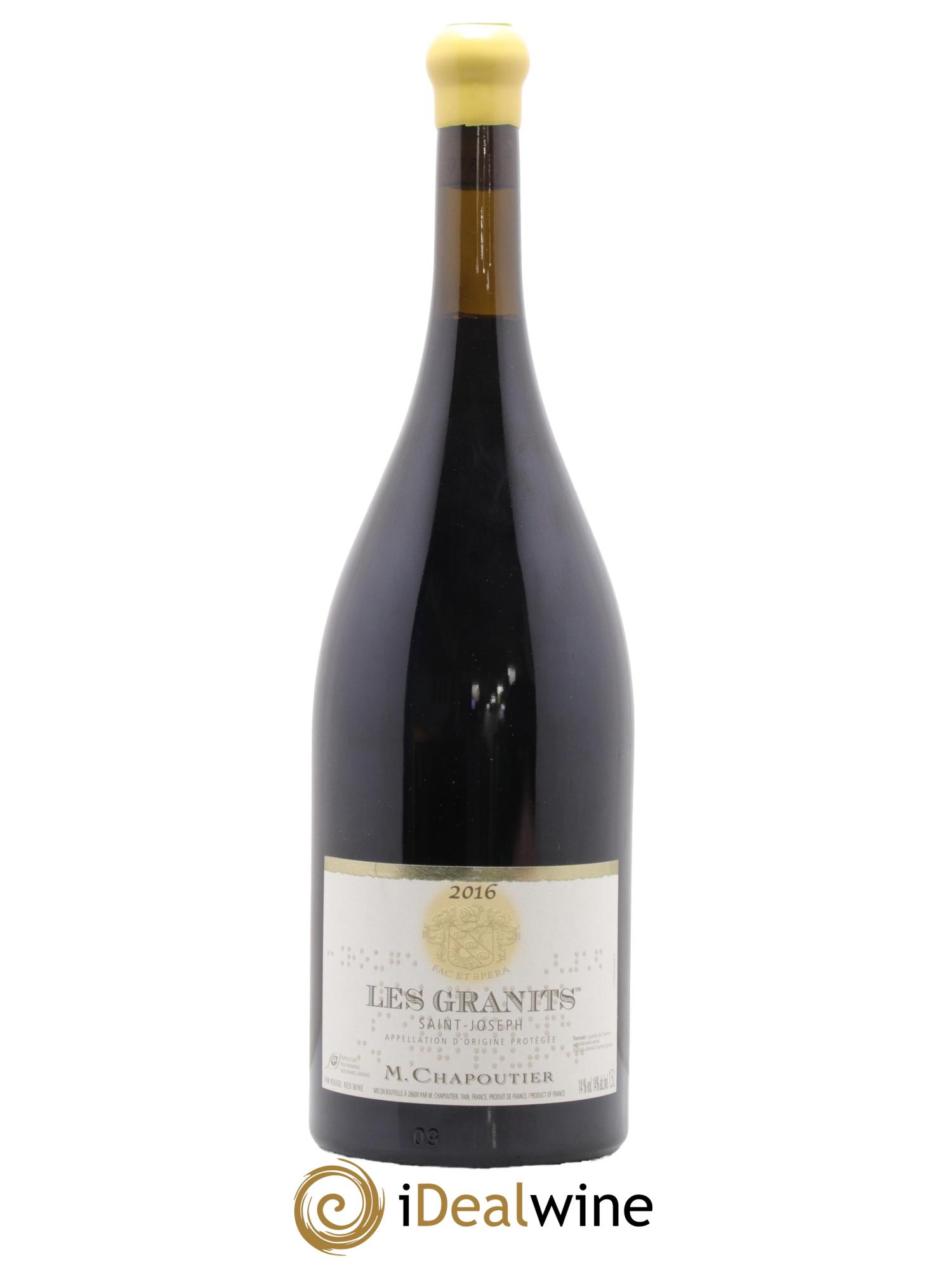 Saint-Joseph Les Granits Chapoutier 2016 - Lot de 1 magnum - 0