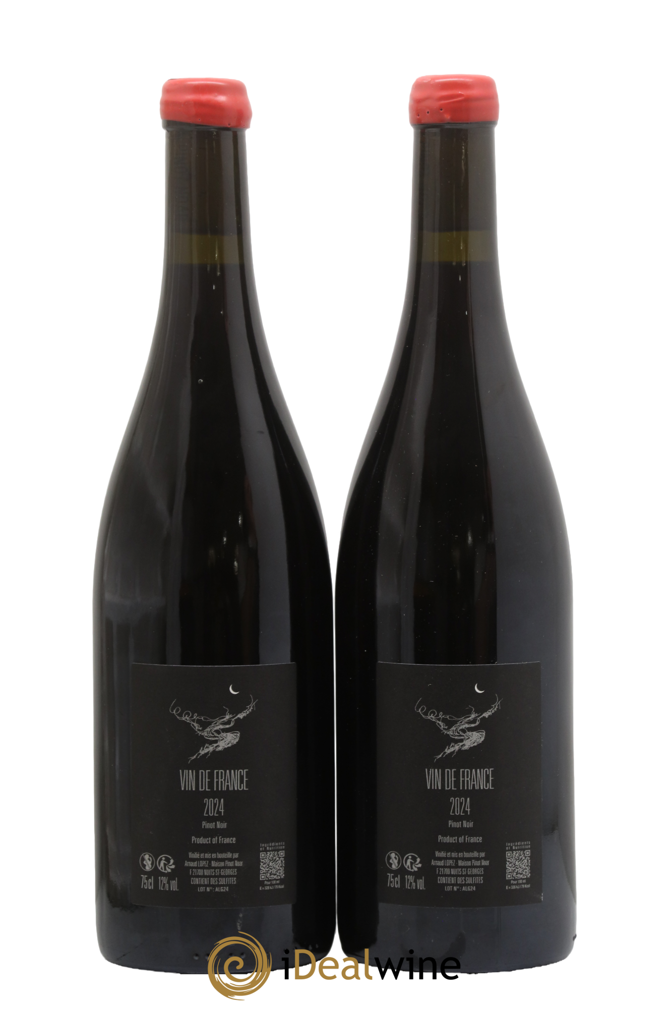 Vin de France Algogne Arnaud Lopez 2024 - Lot of 2 bottles - 1