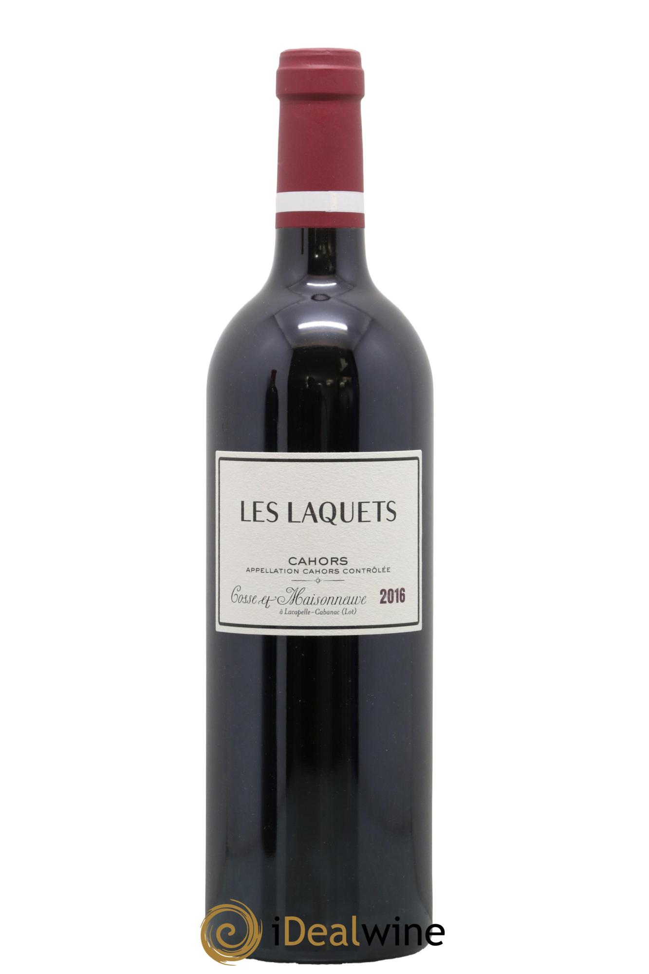Cahors Les Laquets Cosse-Maisonneuve (Domaine) 2016 - Lot de 1 bouteille - 0