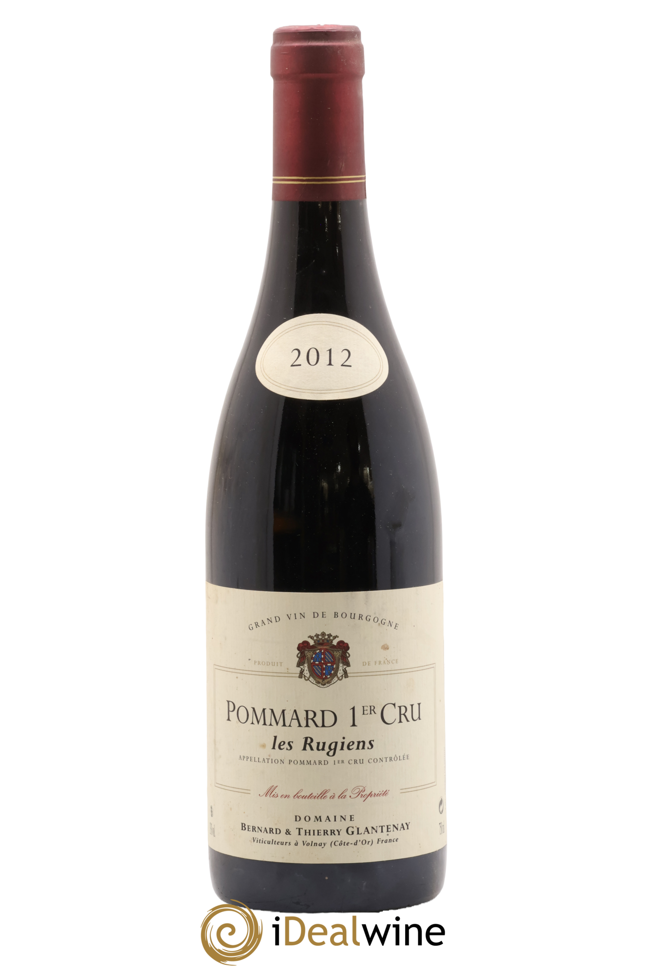Pommard 1er Cru Les Rugiens Bernard et Thierry Glantenay (Domaine) 2012 - Lot de 1 bouteille - 0