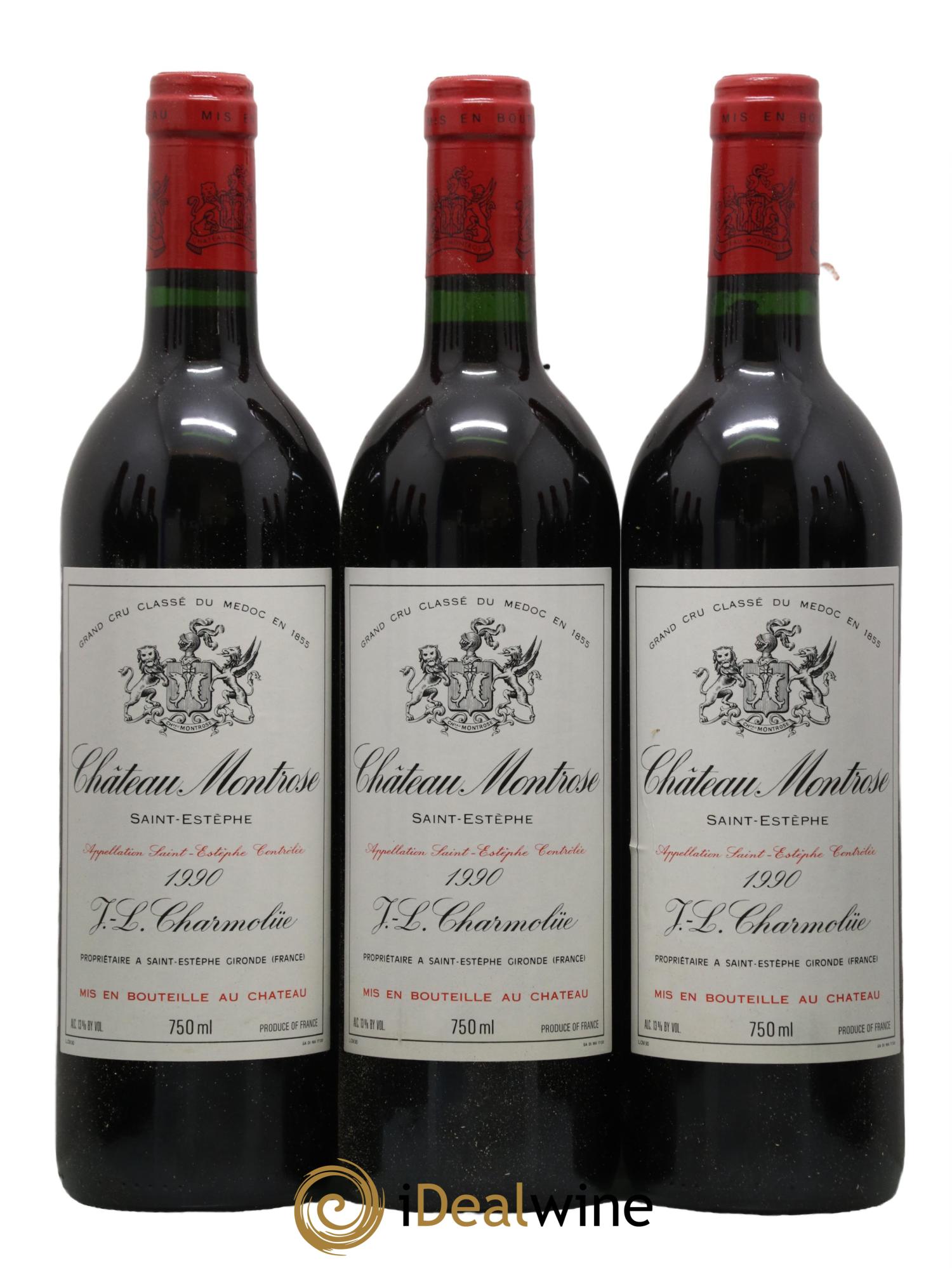 Château Montrose 2ème Grand Cru Classé 1990 - Lot de 12 bouteilles - 2
