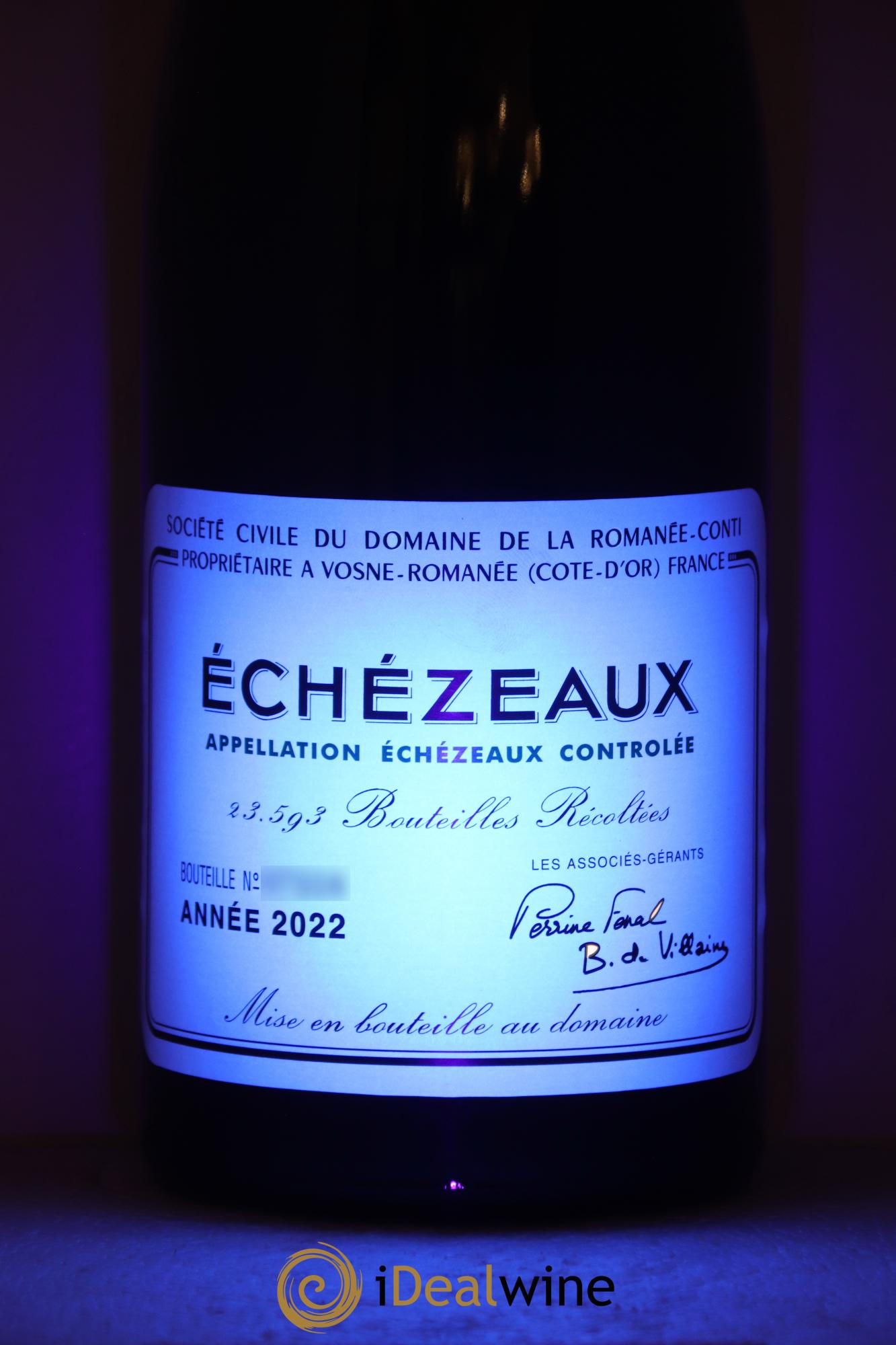 Echezeaux Grand Cru Domaine de la Romanée-Conti 2022 - Lotto di 1 bottiglia - 3