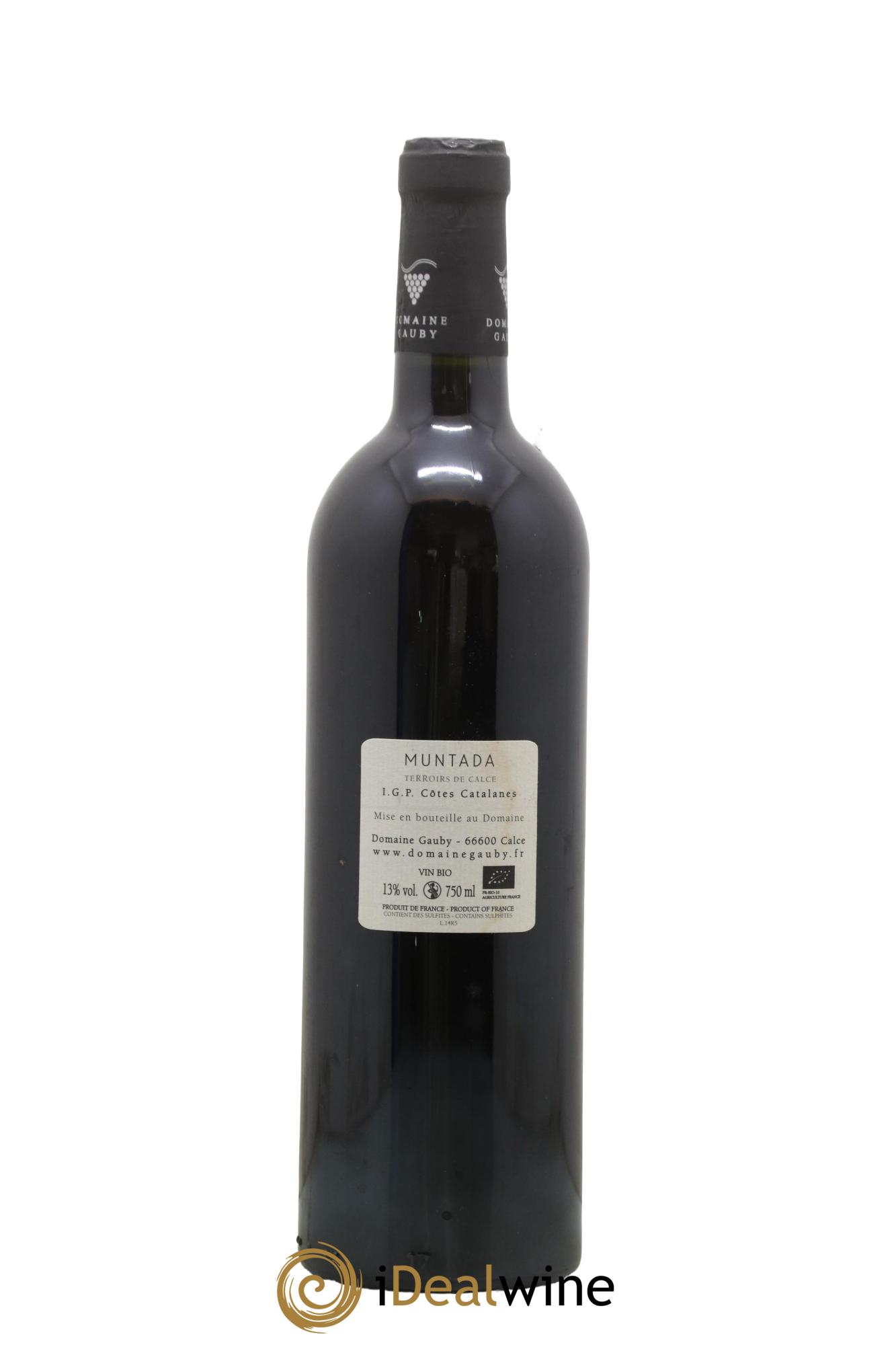 Côtes Catalanes (anciennement Côtes du Roussillon Villages) La Muntada Gauby (Domaine) 2014 - Lot de 1 bouteille - 1