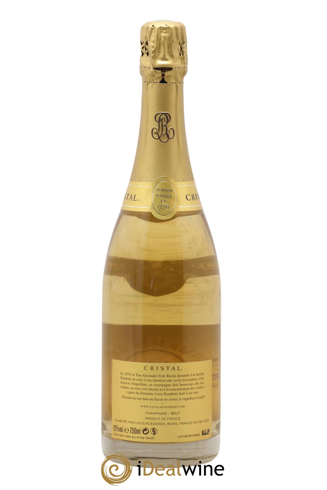Cristal Louis Roederer 2009 - Lot of 1 bottle - 1