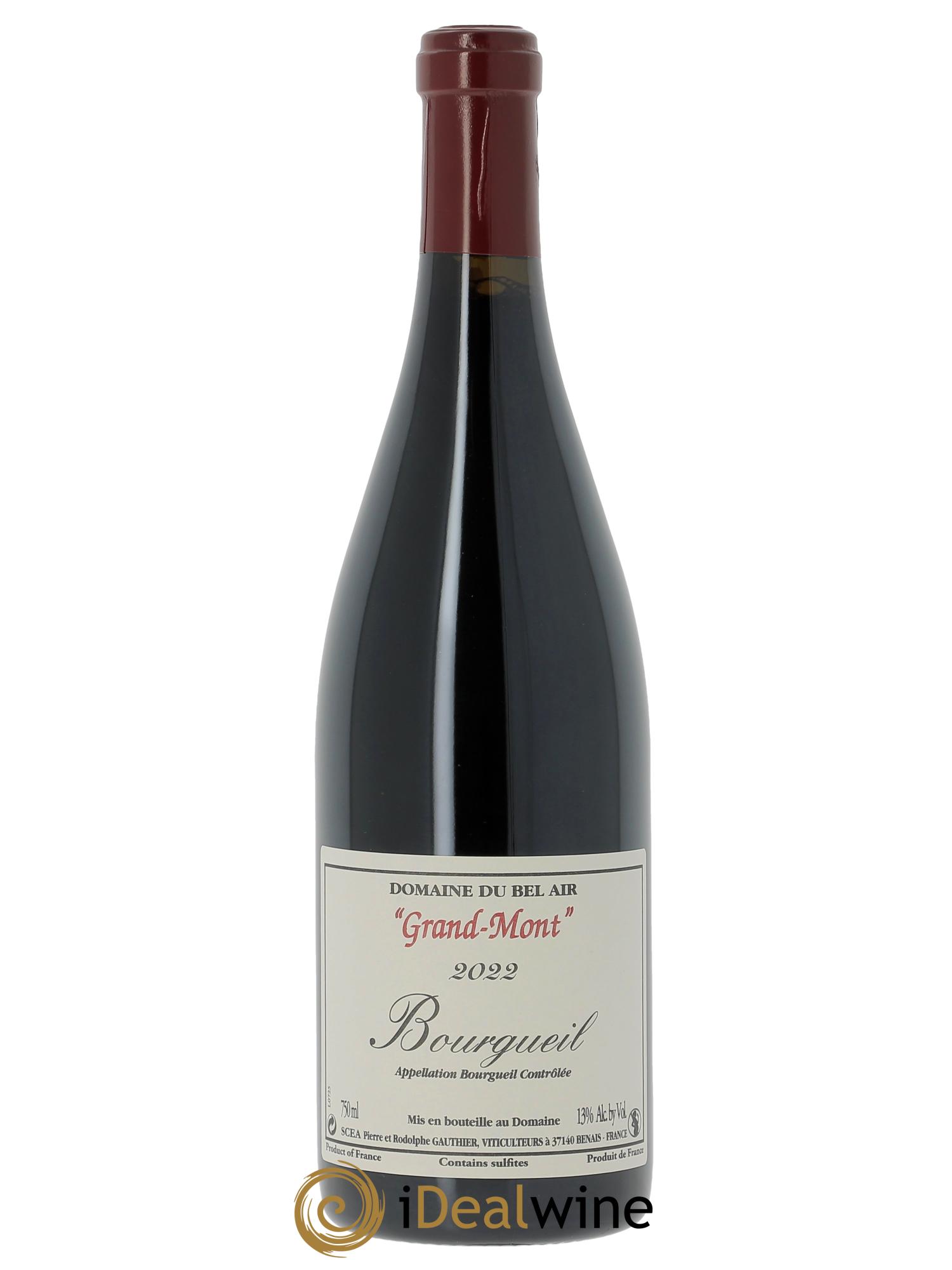Bourgueil Grand Mont Domaine du Bel Air 2022 - Lotto di 1 bottiglia - 0
