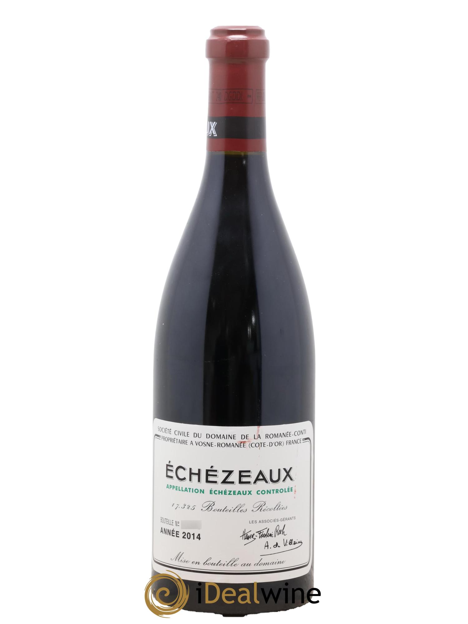 Echezeaux Grand Cru Domaine de la Romanée-Conti 2014 - Lot de 1 bouteille - 0