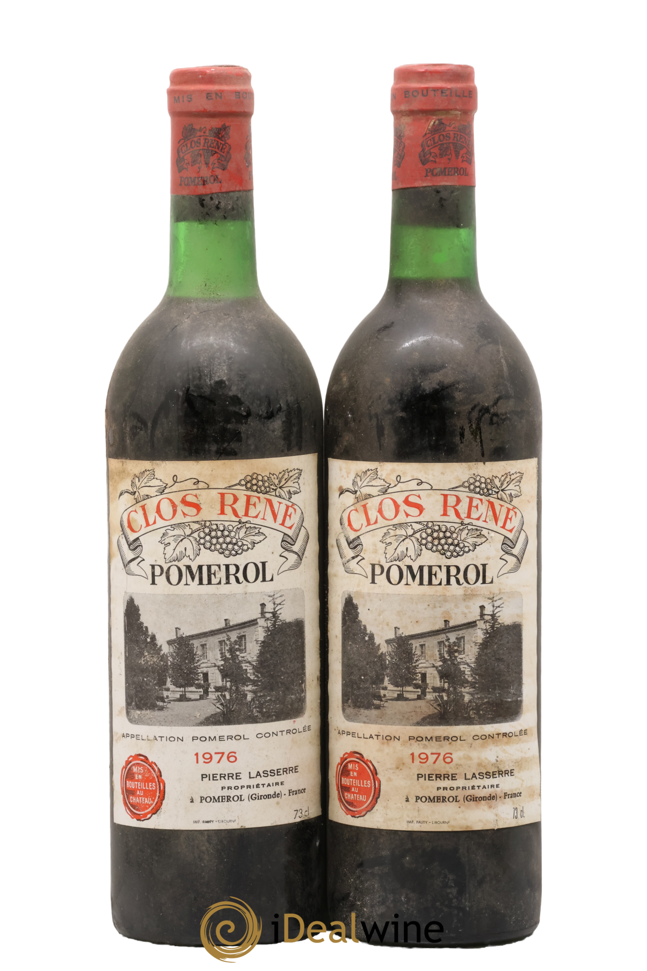 Clos René 1976 - Lot de 2 bouteilles - 0