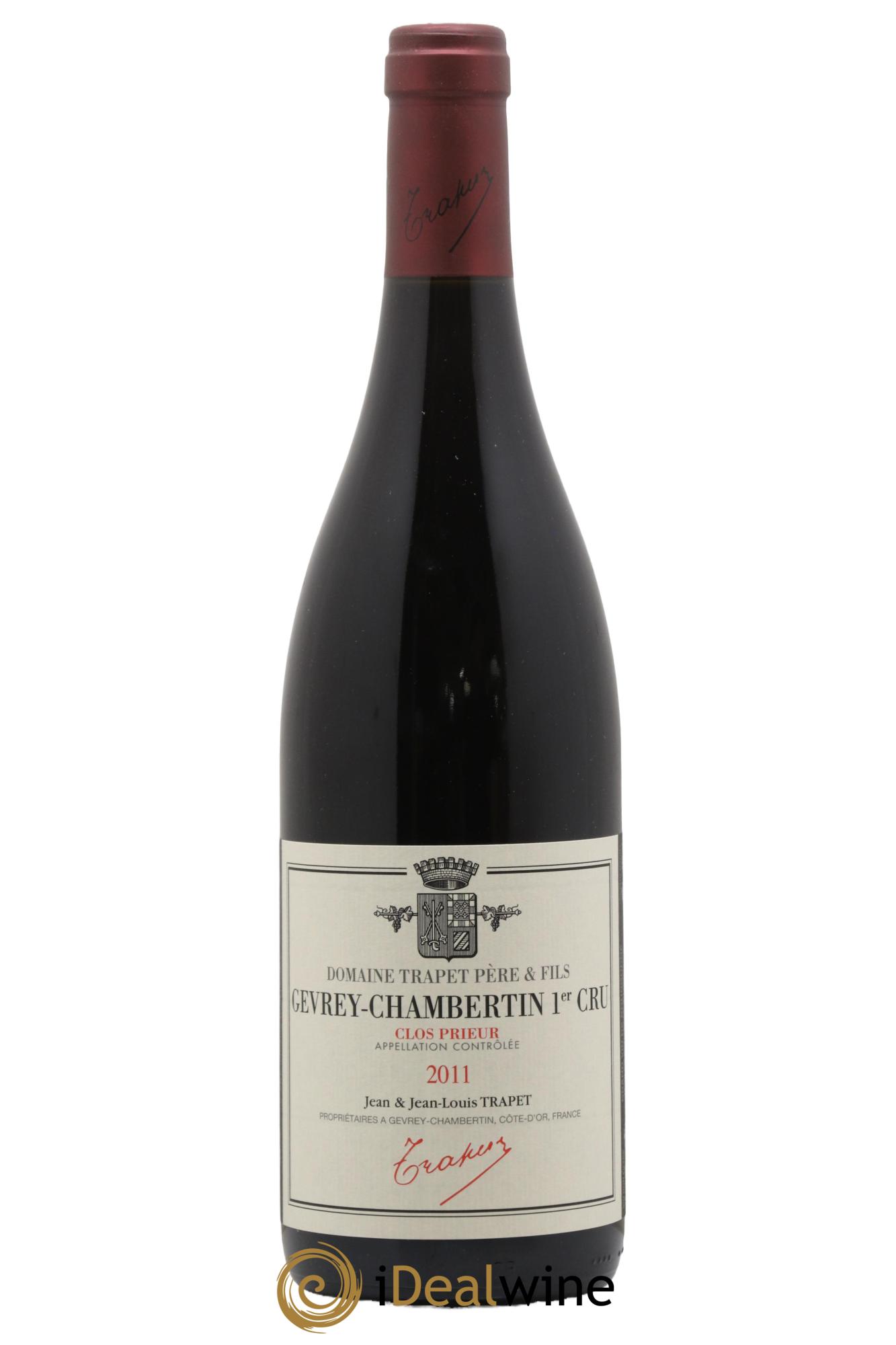 Gevrey-Chambertin 1er Cru Clos Prieur Rossignol-Trapet (Domaine) 2011 - Lotto di 1 bottiglia - 0