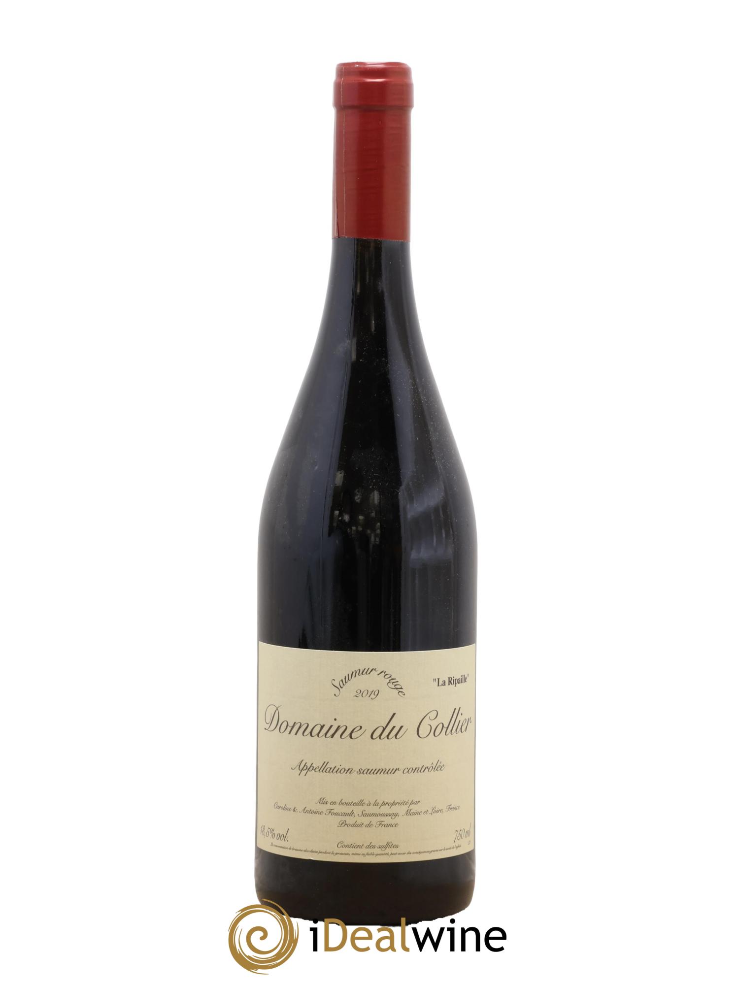 Saumur La Ripaille Domaine du Collier 2019 - Lot of 1 bottle - 0