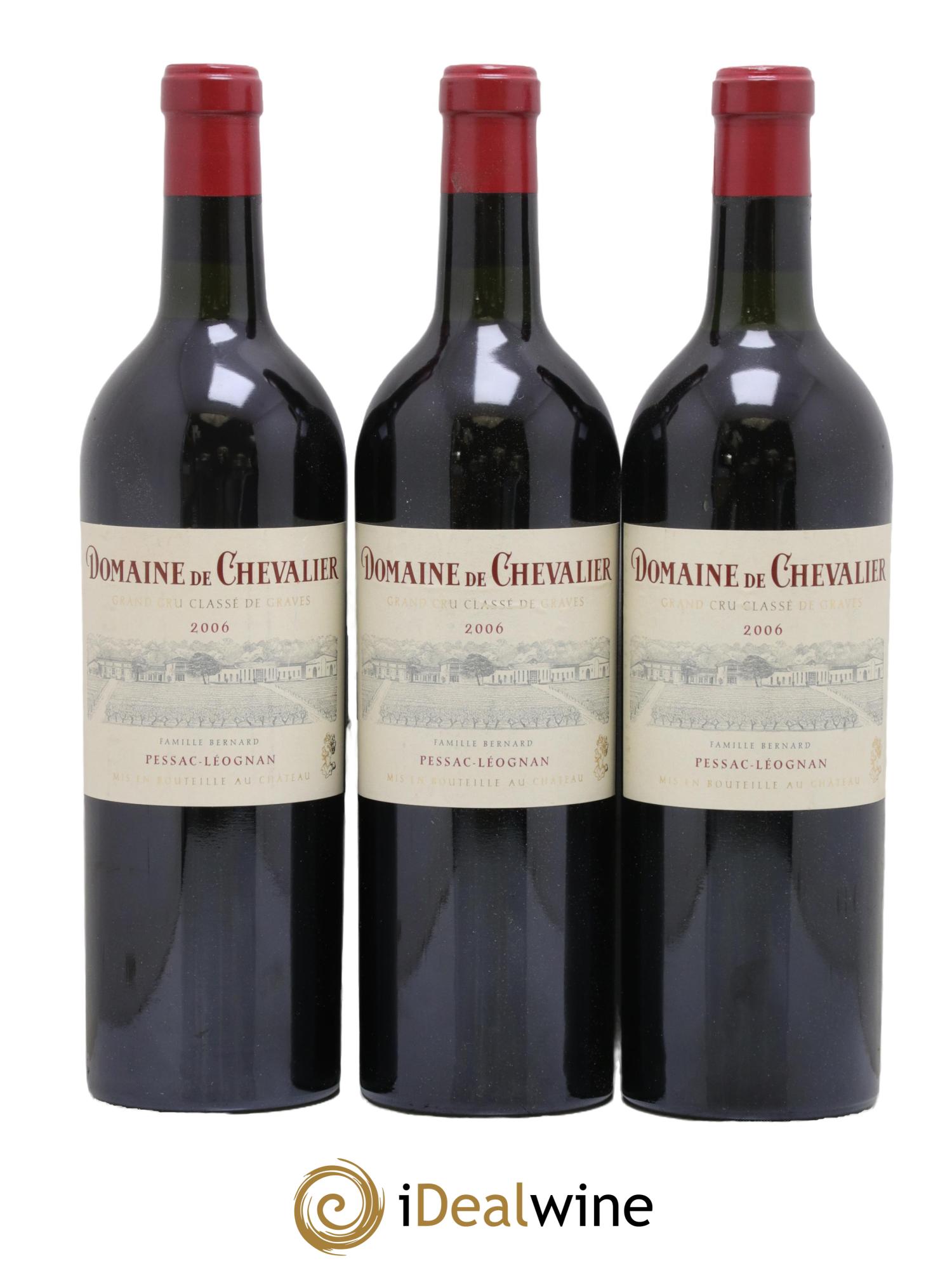 Domaine de Chevalier Cru Classé de Graves 2006 - Posten von 3 Flaschen - 0