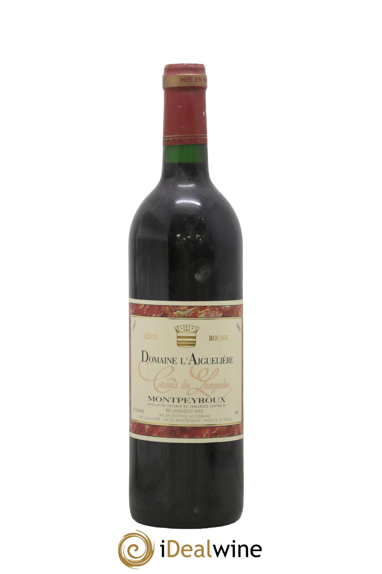 Languedoc Montpeyroux Domaine de l' Aiguelière Cote Rousse A. Commeyras 1997 - Lot de 1 bouteille - 0