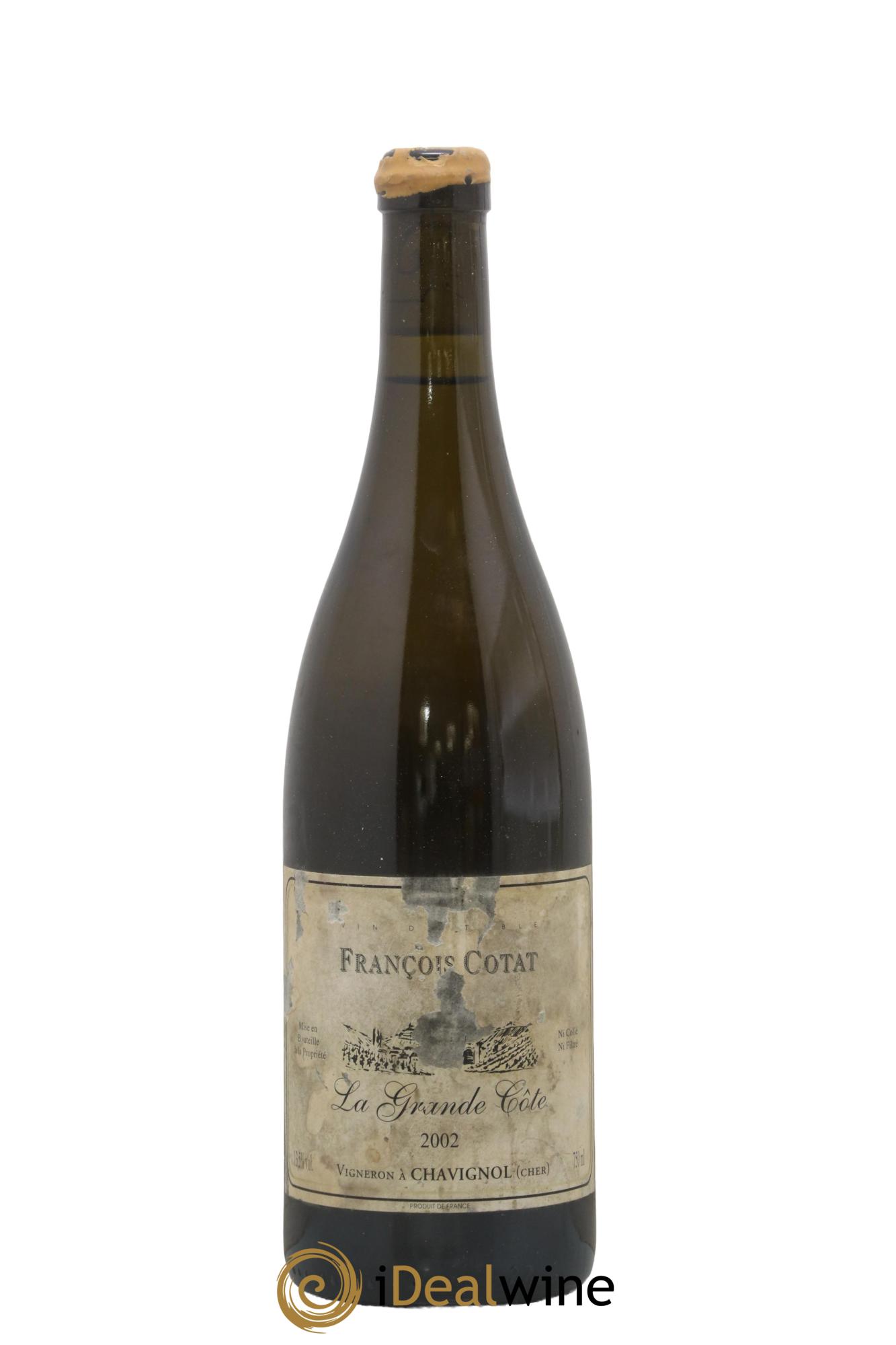 Sancerre La Grande Côte François Cotat 2002 - Lot de 1 bouteille - 0