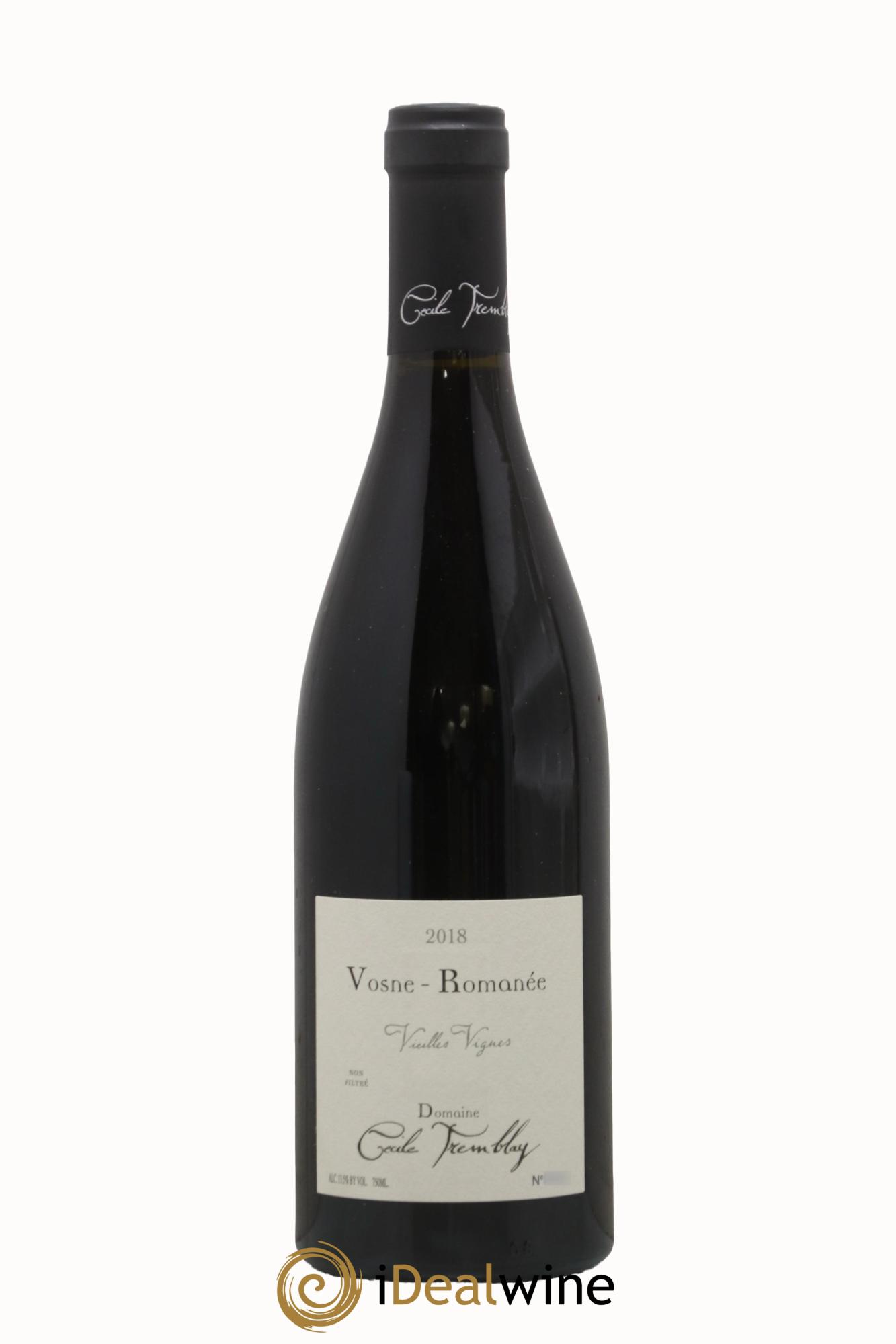 Vosne-Romanée Vieilles Vignes Cécile Tremblay 2018 - Lot de 1 bouteille - 0