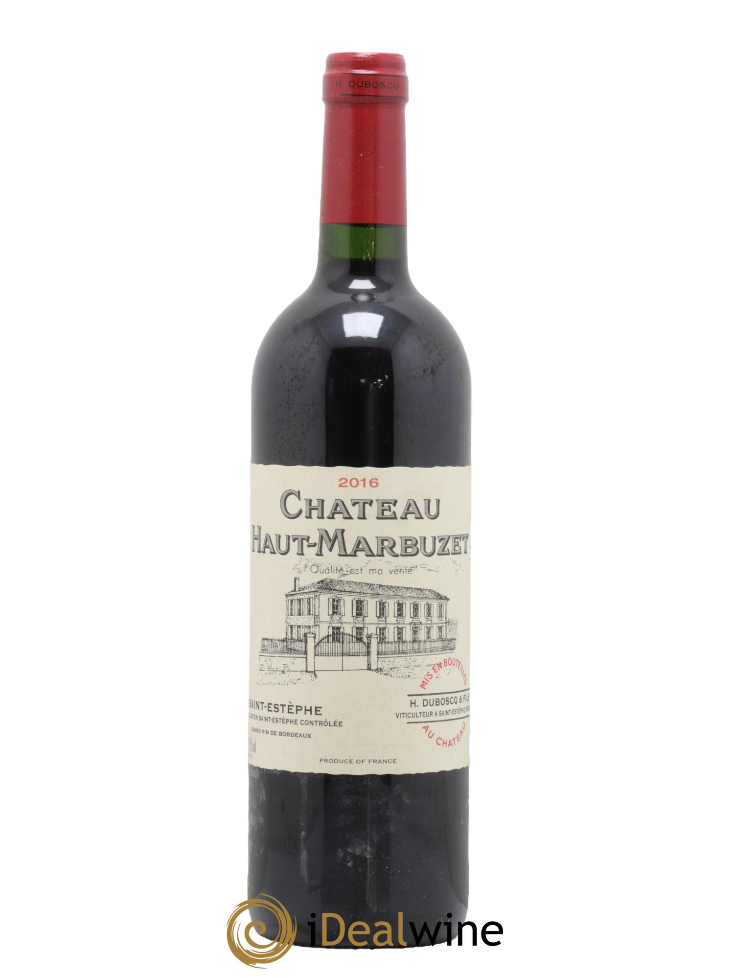 Château Haut Marbuzet 2016 - Lot de 1 bouteille - 0