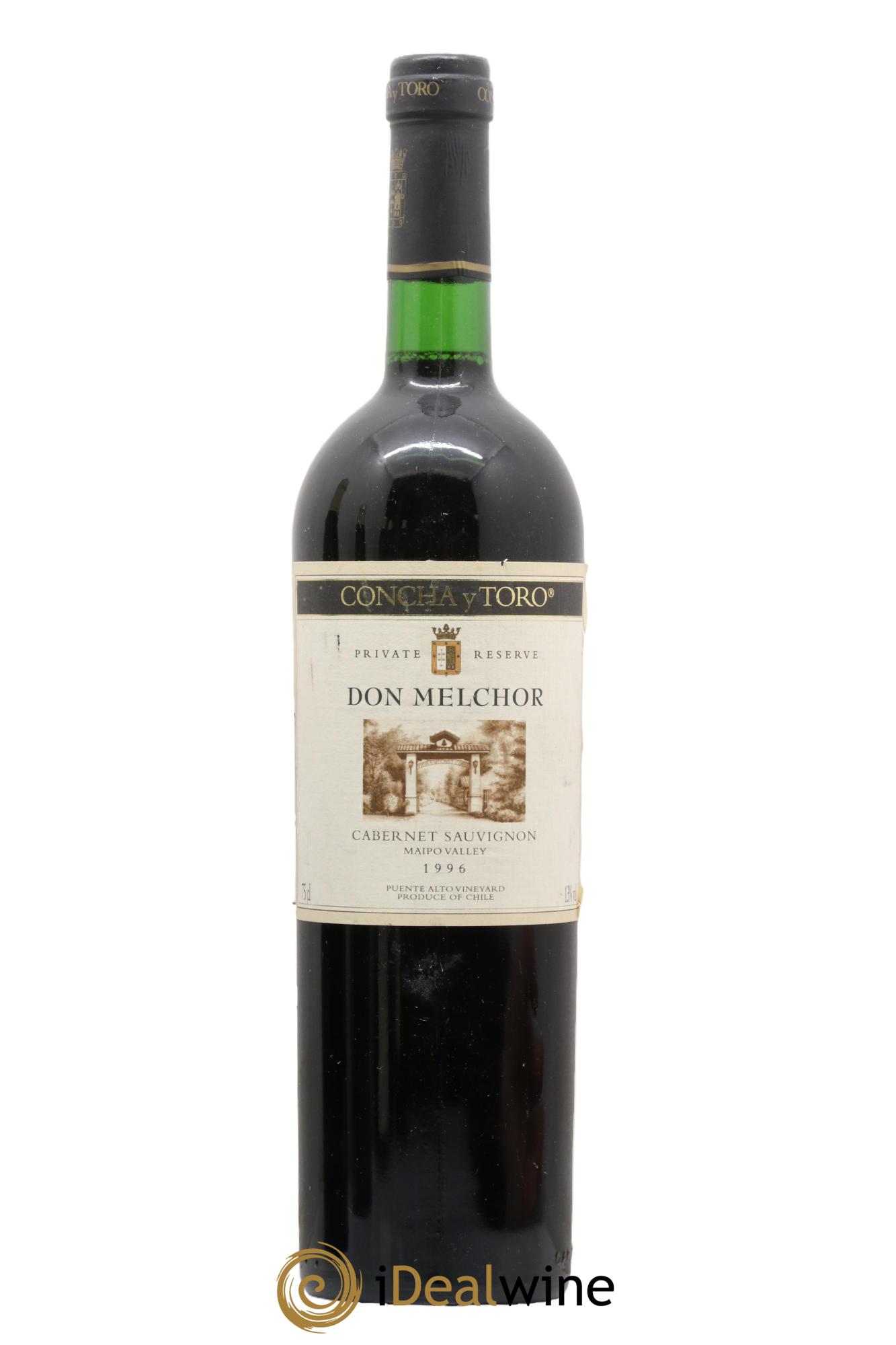 Chili Don Melchor Cabernet Sauvignon Concha y Toro 1996 - Lotto di 1 bottiglia - 0