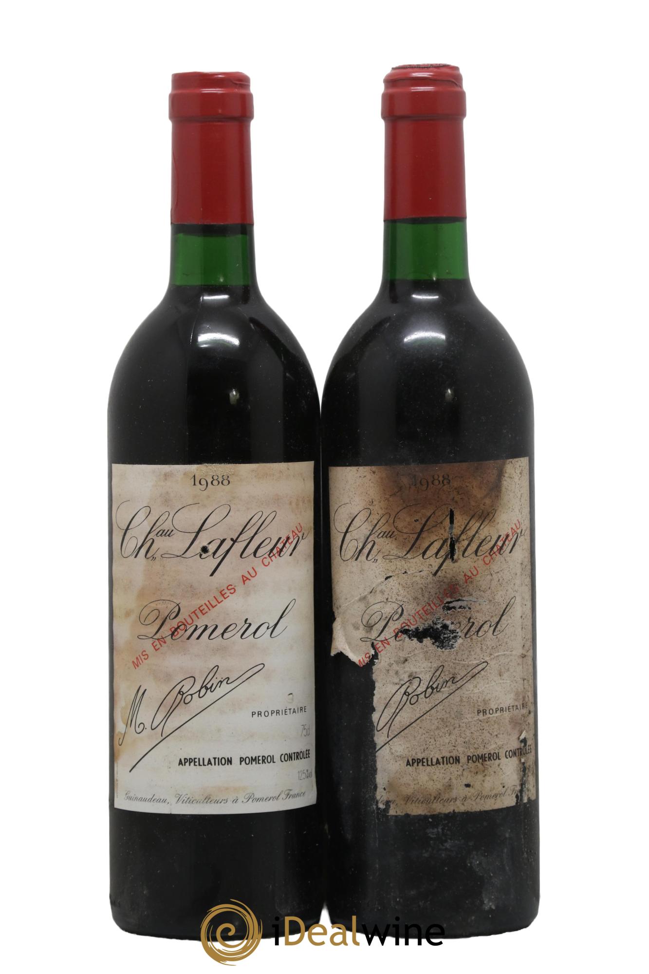 Château Lafleur 1988 - Lot de 2 bouteilles - 0