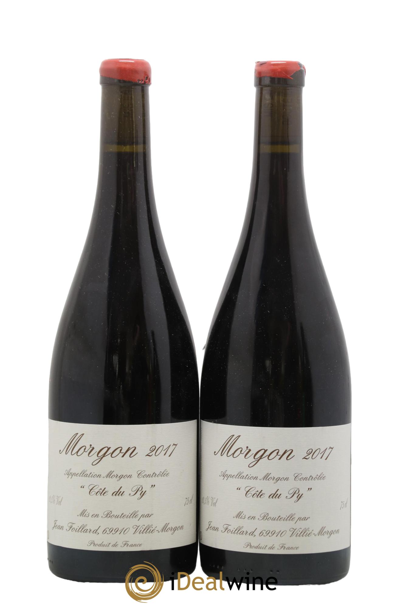 Morgon Côte du Py Jean Foillard 2017 - Lotto di 2 bottiglie - 0