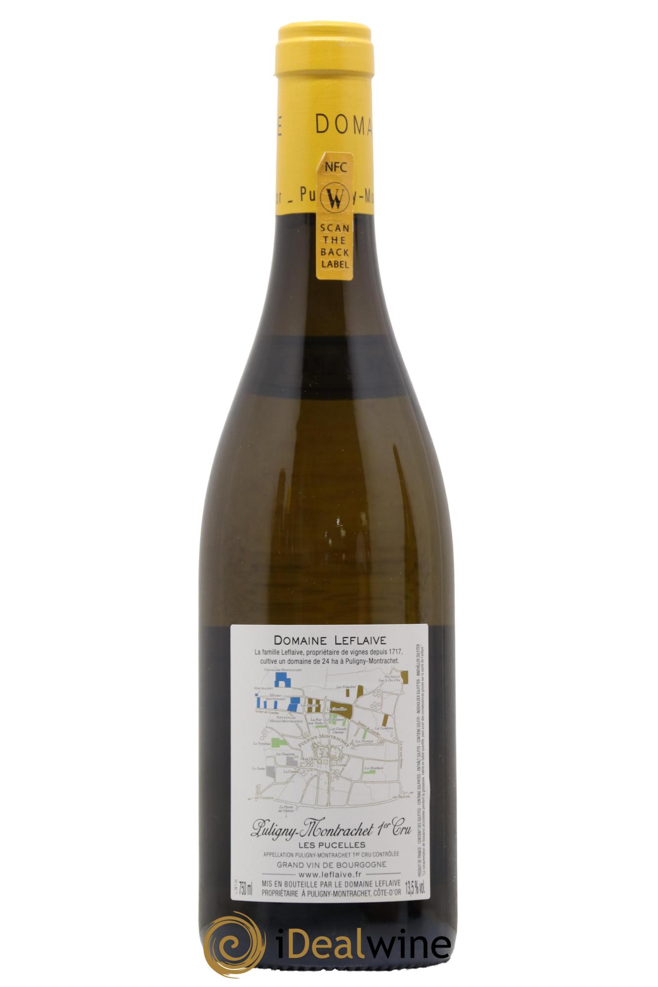 Puligny-Montrachet 1er Cru Les Pucelles Leflaive (Domaine) 2020 - Lot de 1 bouteille - 1