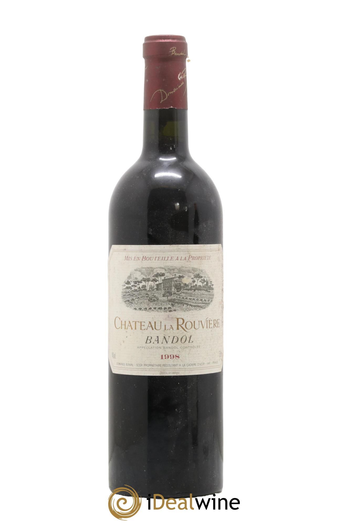 Bandol Rouviere 1998 - Lot of 1 bottle - 0