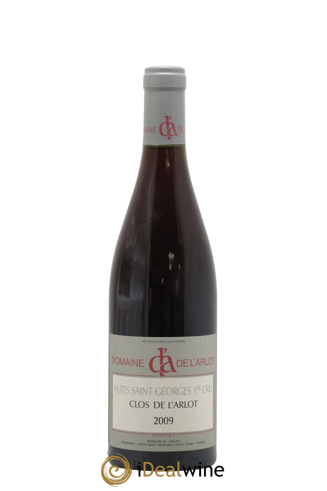 Nuits-Saint-Georges 1er Cru Clos de l'Arlot Domaine de l'Arlot 2009 - Lot de 1 bouteille - 0