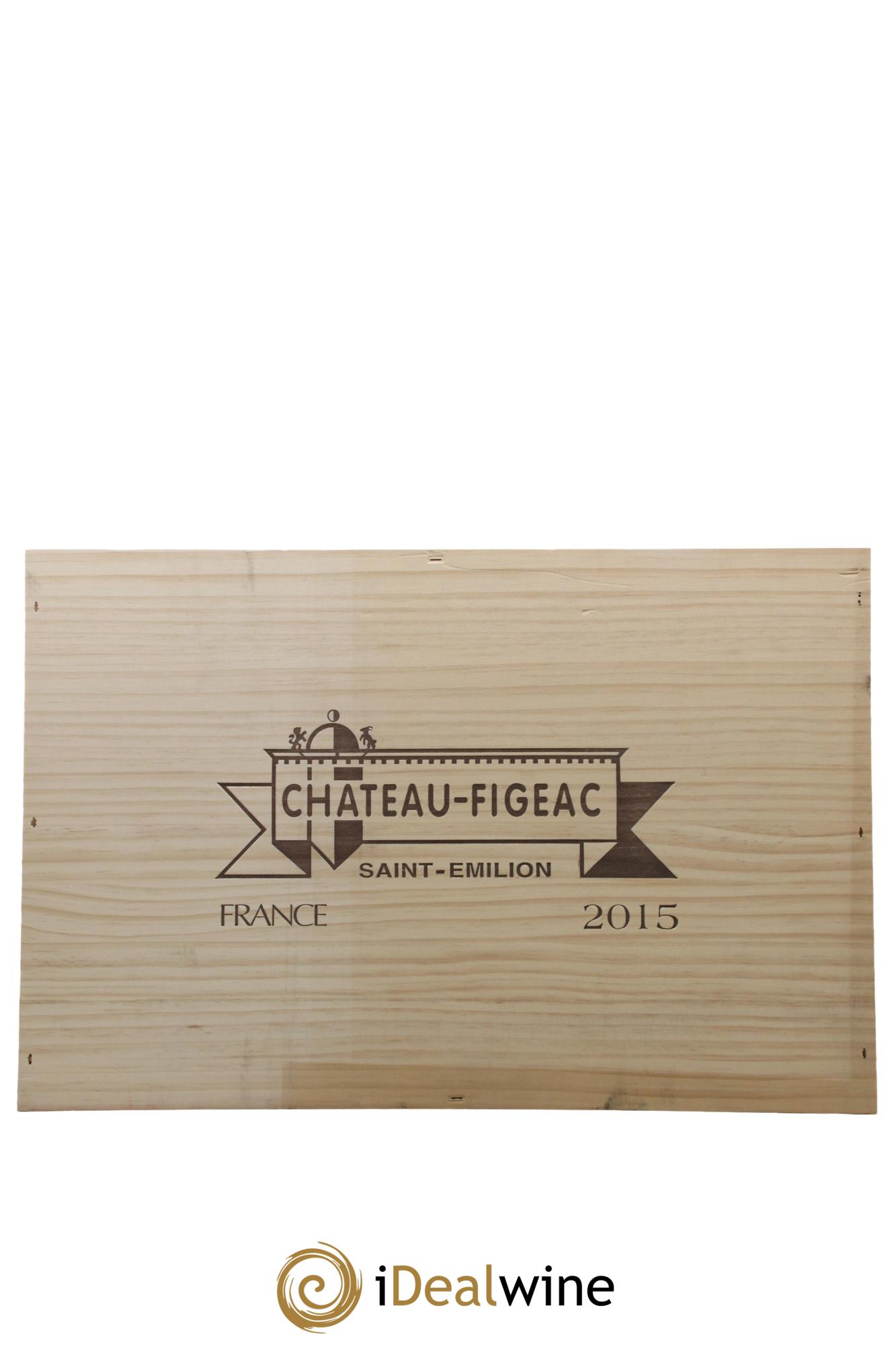 Château Figeac 1er Grand Cru Classé A 2015 - Lot de 6 bouteilles - 1