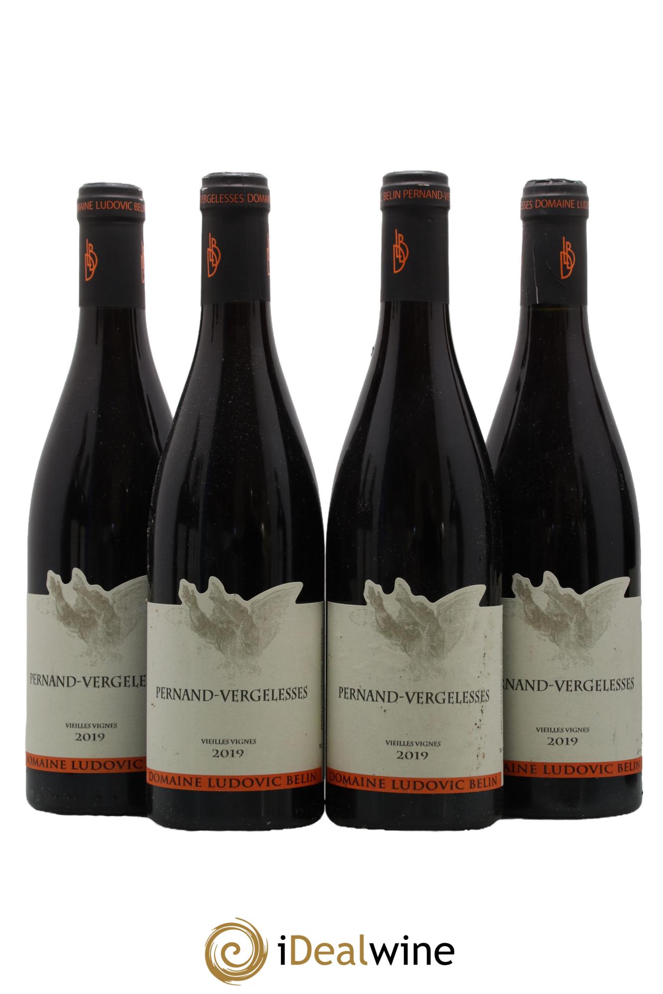 Pernand-Vergelesses Vieilles Vignes Domaine Ludovic Belin 2019 - Lot of 4 bottles - 0