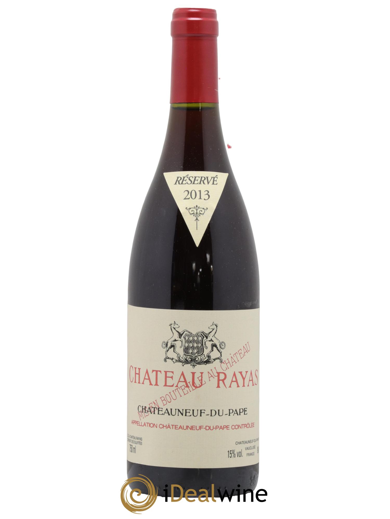 Châteauneuf-du-Pape Château Rayas Emmanuel Reynaud 2013 - Lot de 1 bouteille - 0