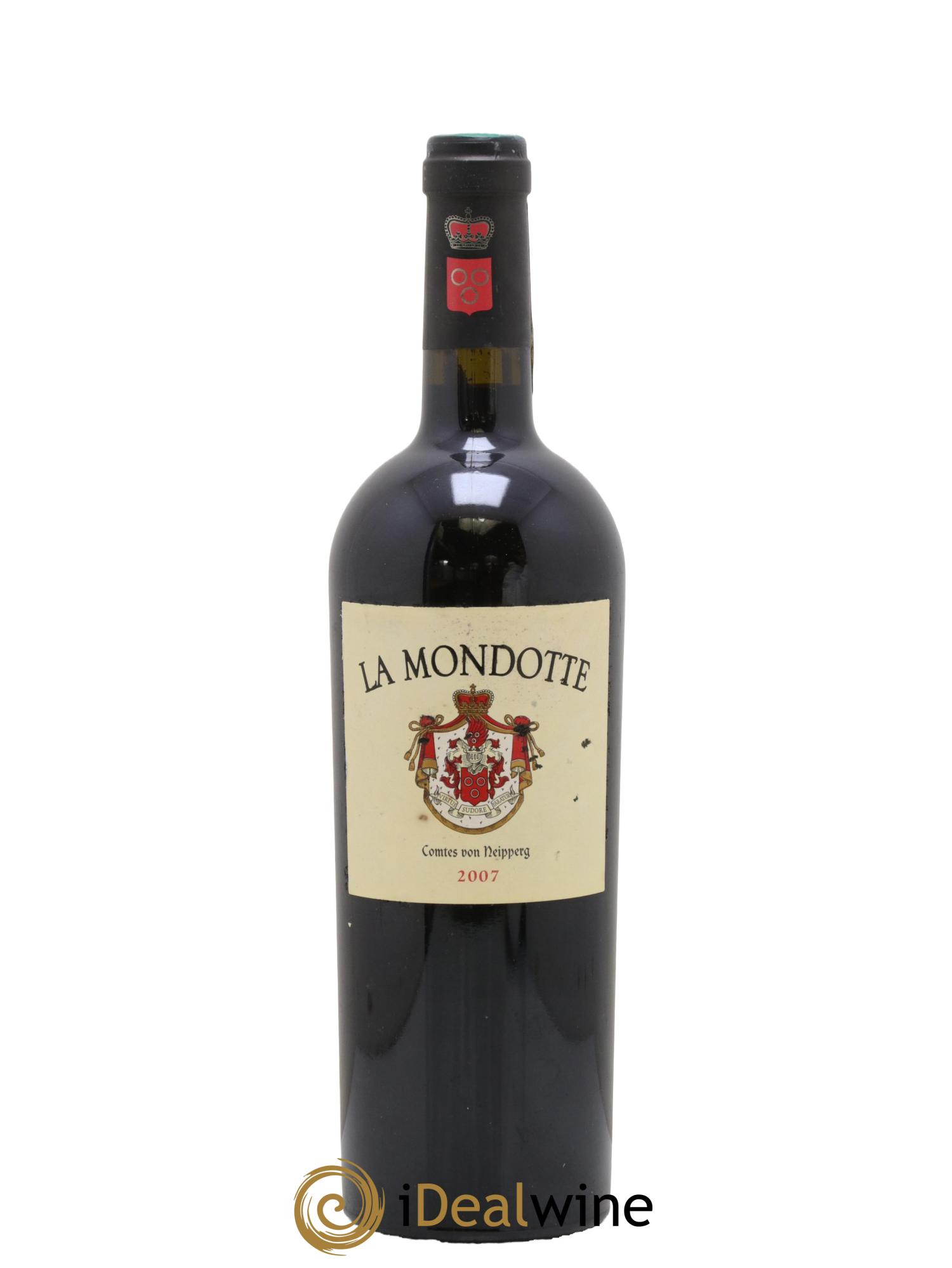 La Mondotte 1er Grand Cru Classé B depuis 2012 2007 - Posten von 1 Flasche - 0