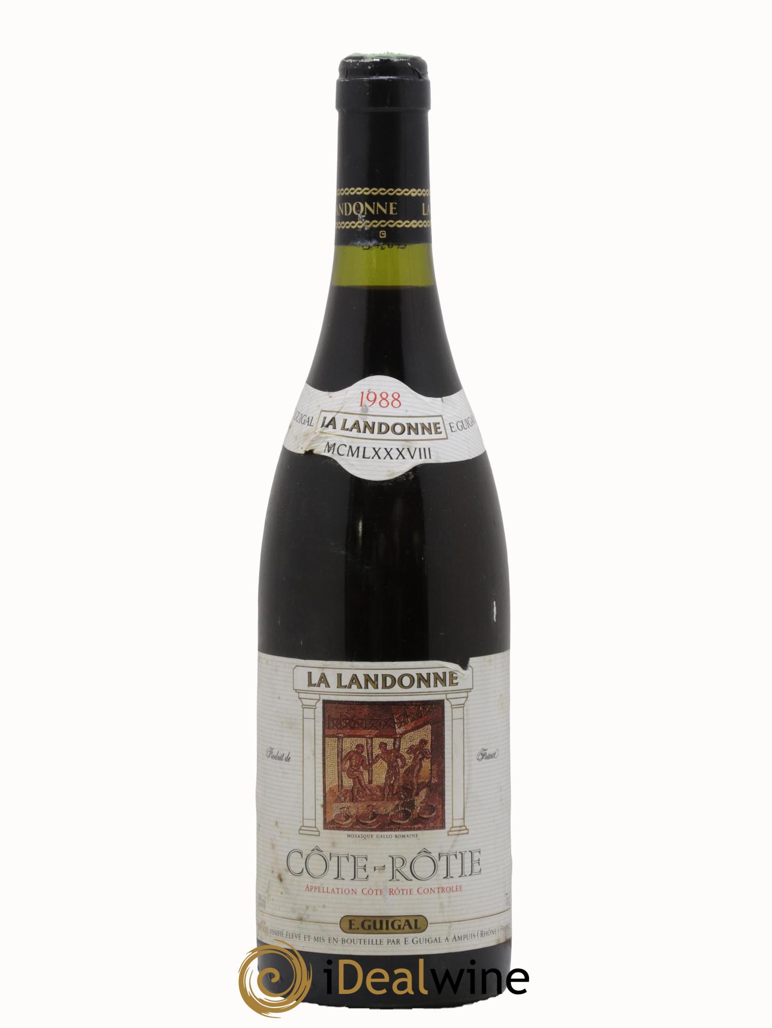 Côte-Rôtie La Landonne Guigal 1988 - Lot of 1 bottle - 0