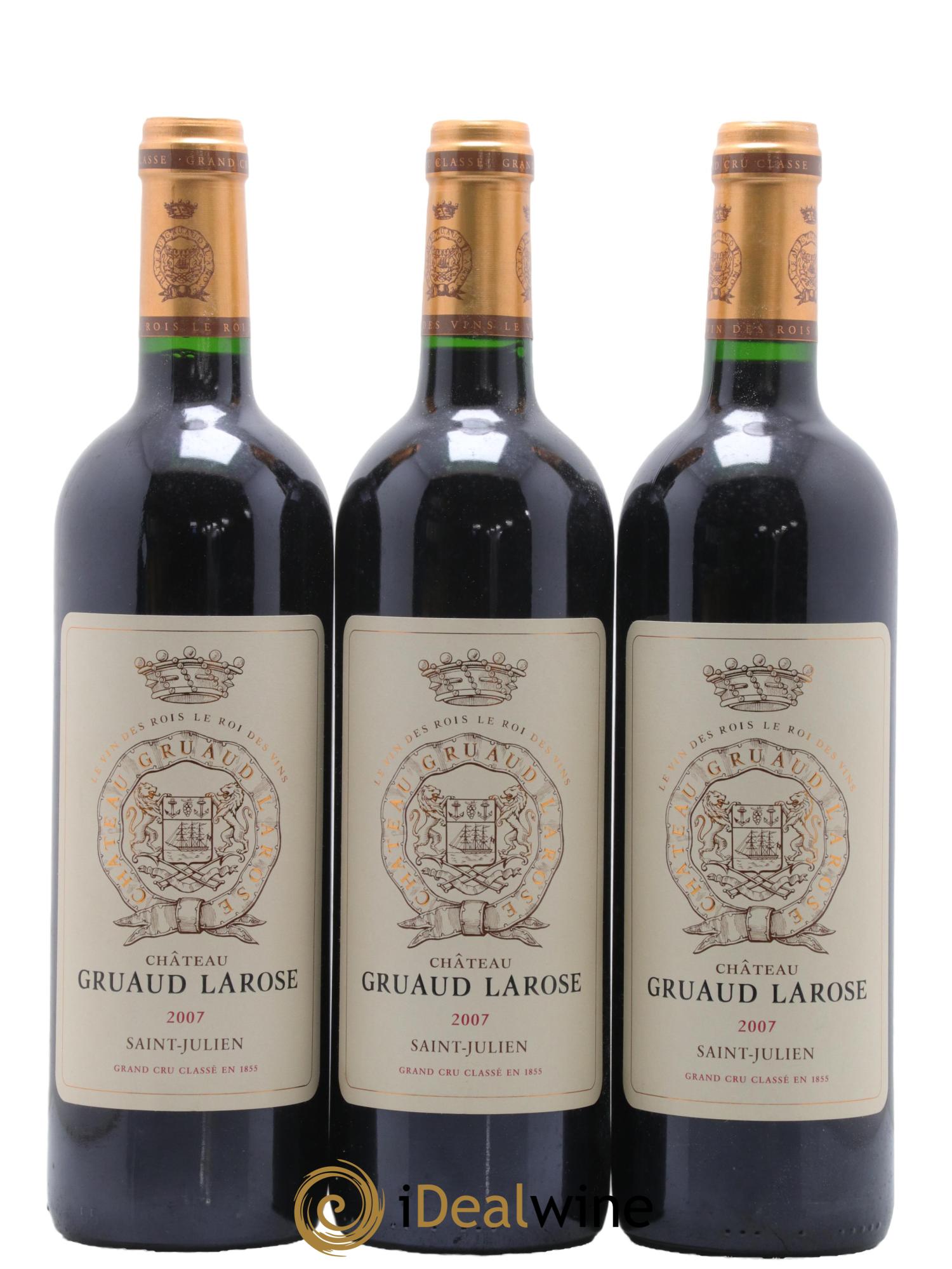 Château Gruaud Larose 2ème Grand Cru Classé 2007 - Lot de 12 bouteilles - 2